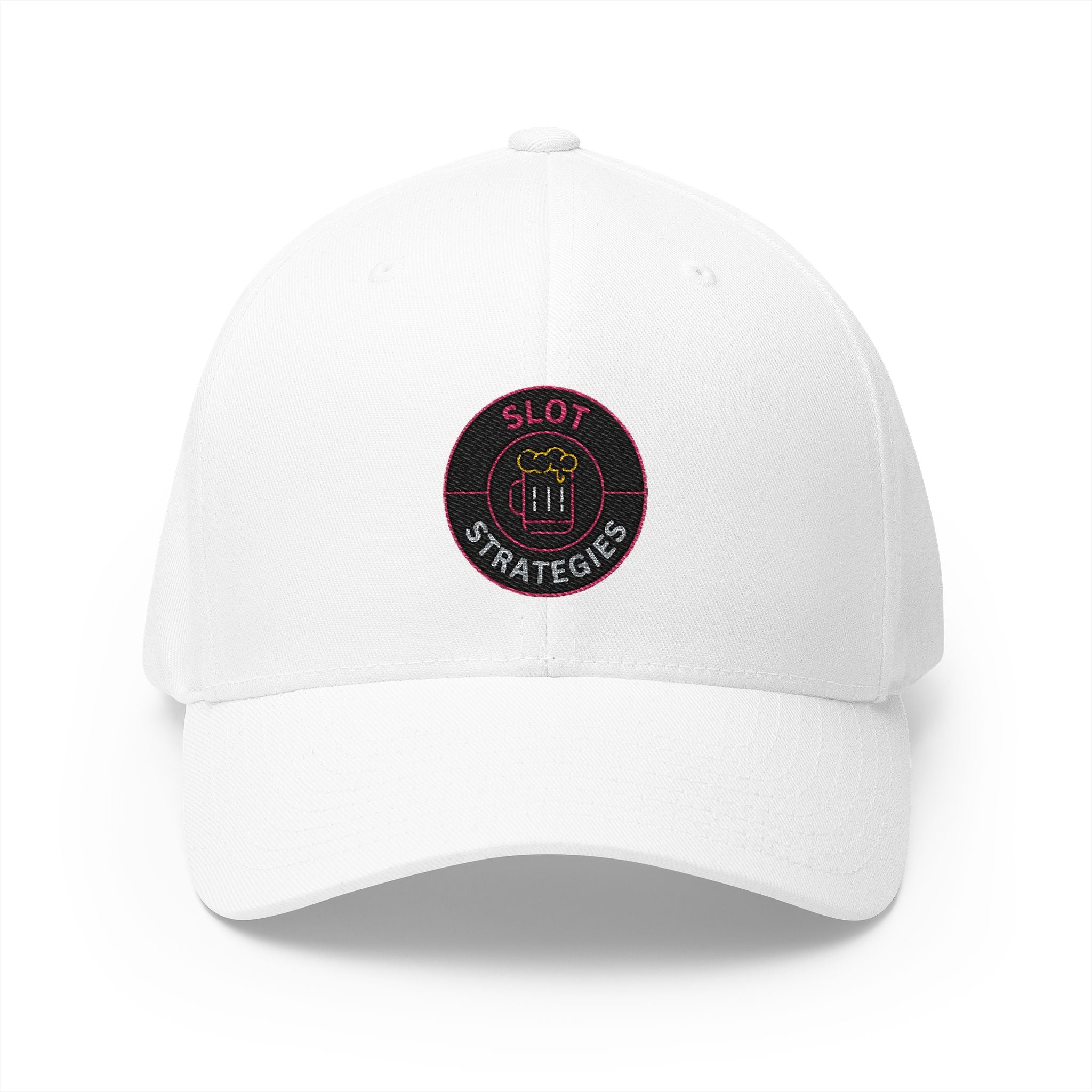 Bang Dude!  -(Embroidered) All American Casino Gamer FlexFit Ball Cap - Light