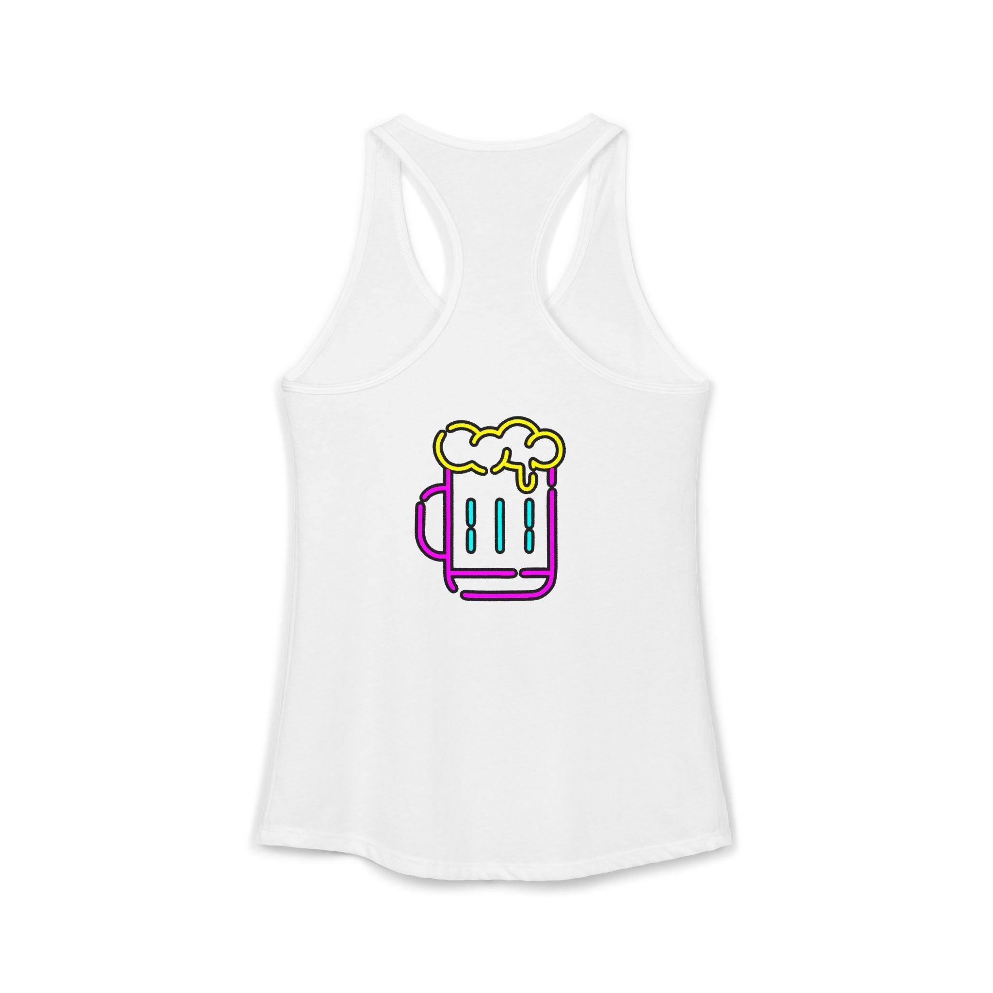Women's Racerback Tank - Business In The Front, Party In The Back!