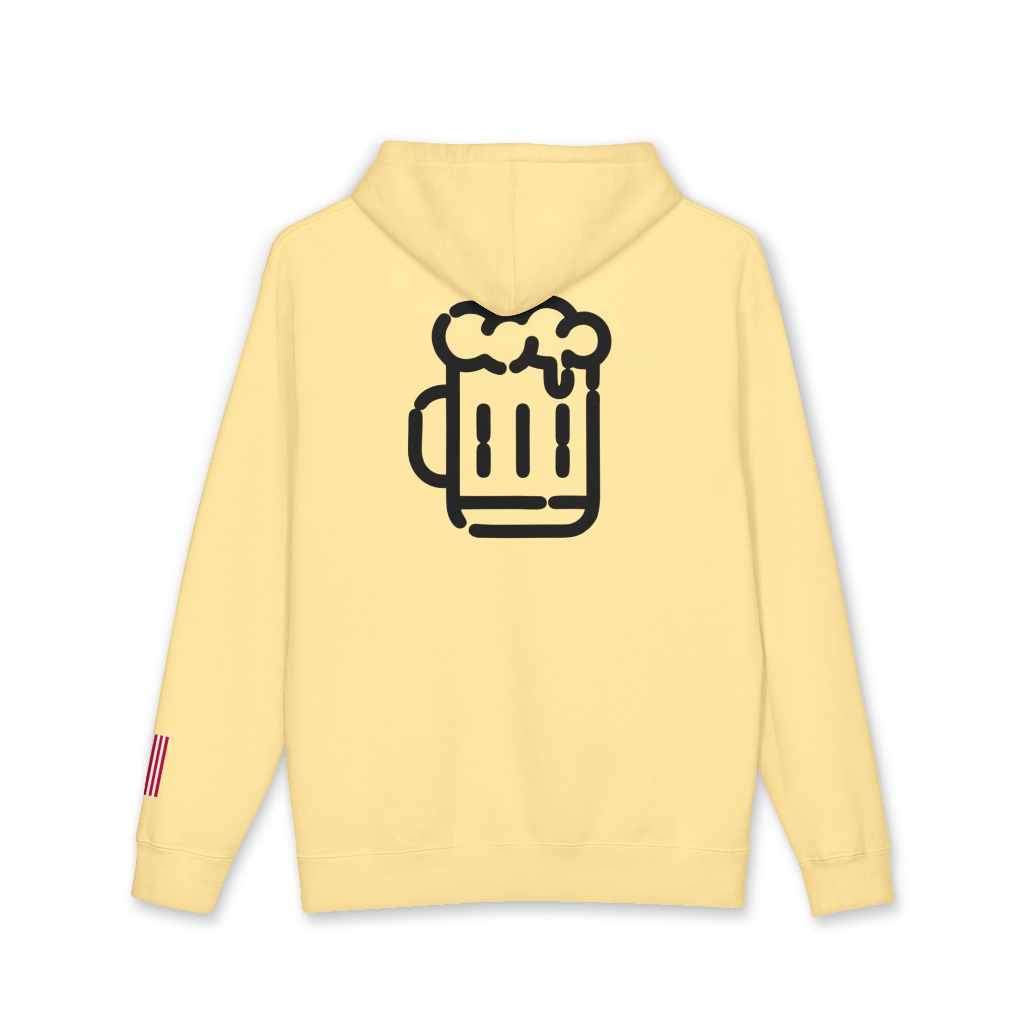 All American Vintage Classic Beer Mug Hoodie - Business In The Font, Party In The Back!