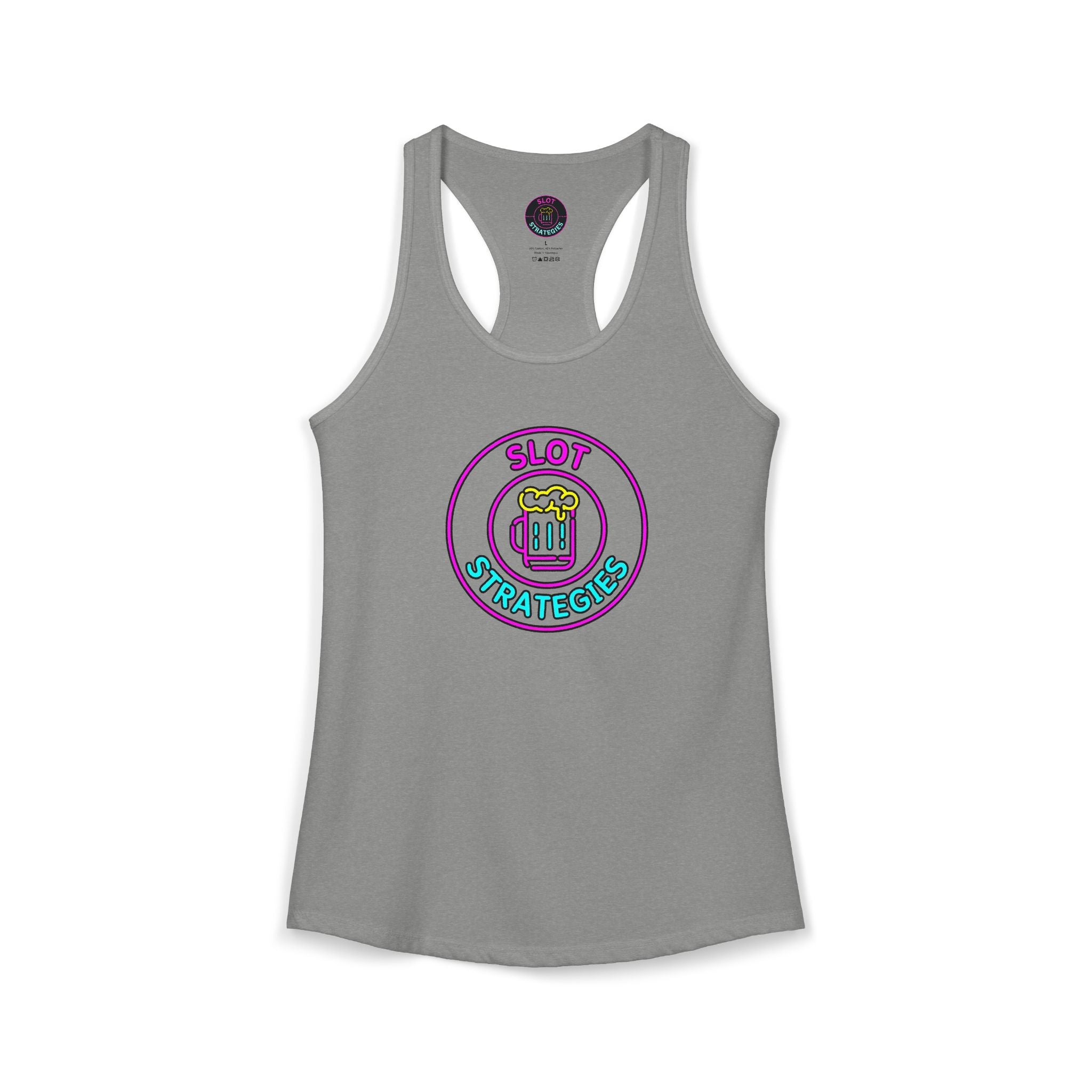 Women's Racerback Tank - Slot Strategies Classic Logo