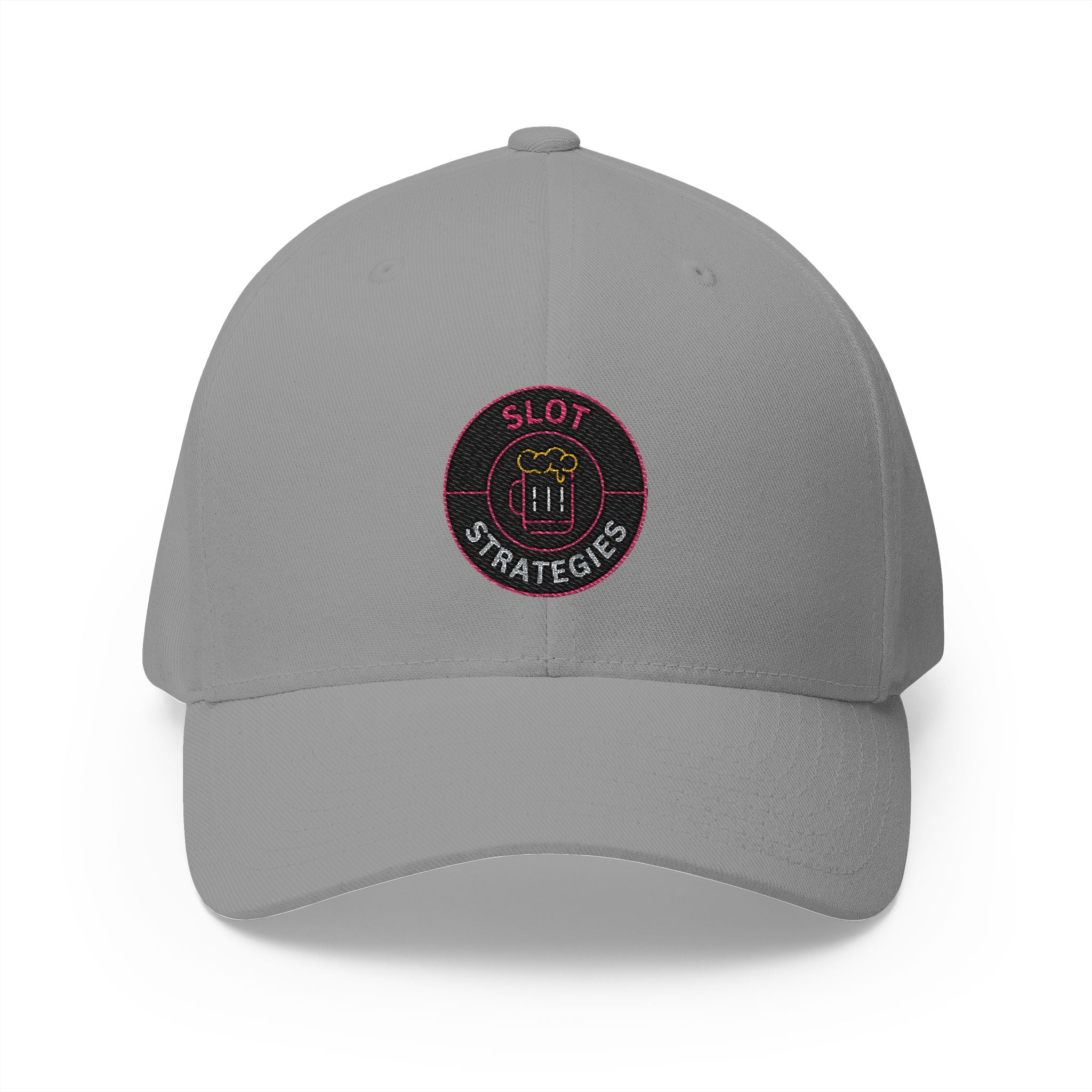 Bang Dude!  -(Embroidered) All American Casino Gamer FlexFit Ball Cap - Light