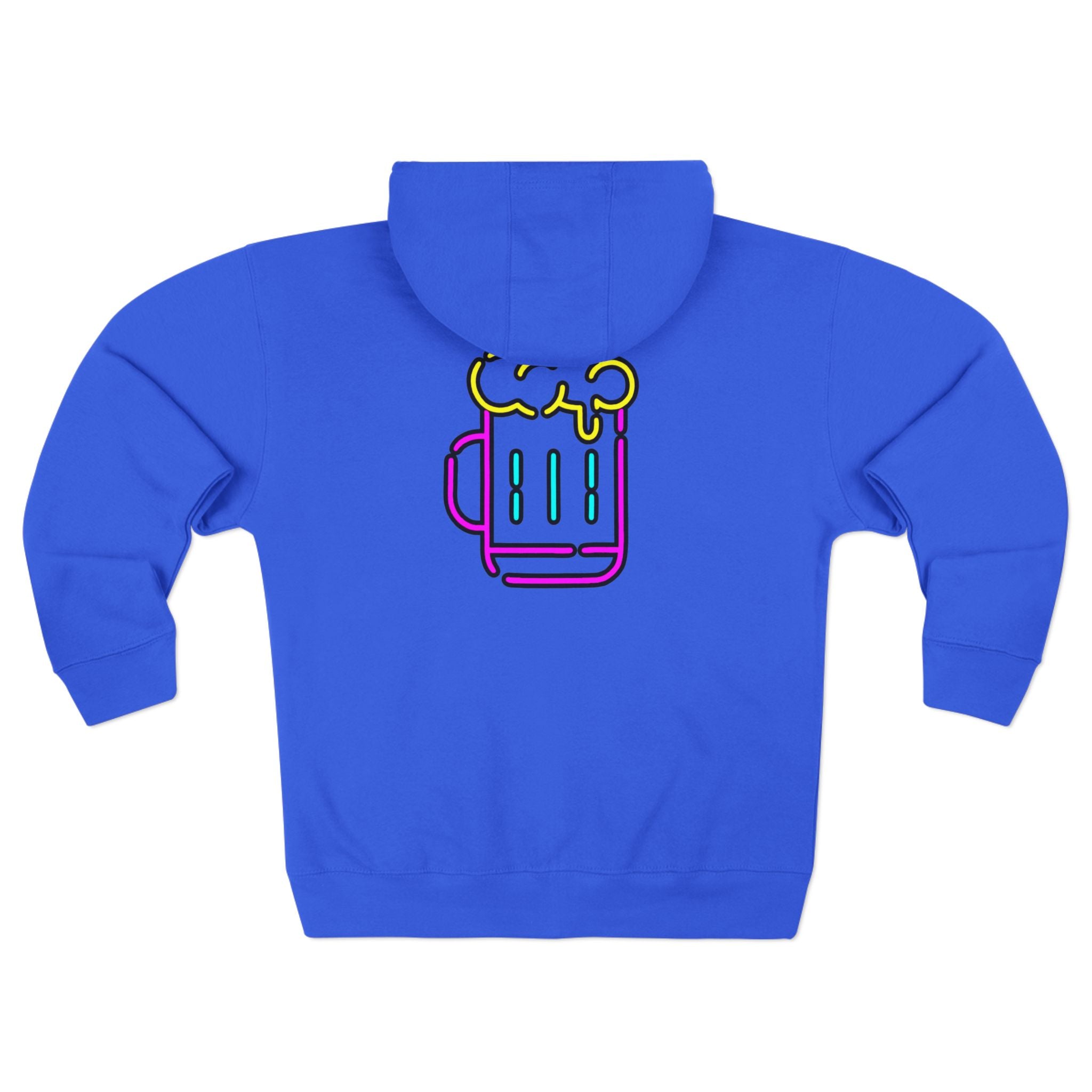 Slot Strategies Zip Up Hoodie - Business In The Front, Party In The Back!