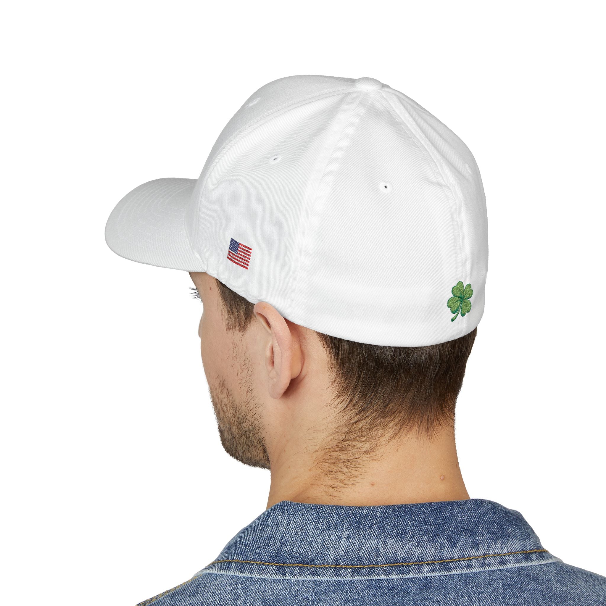 Slot Strategies (Side Eye) Lucky All American FlexFit Ball Cap - (Embroidered)