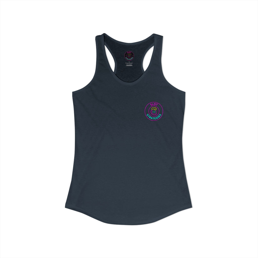 Women's Racerback Tank - Business In The Front, Party In The Back!