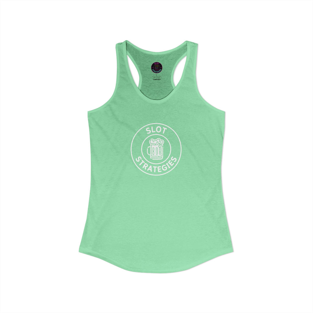 Women's Racerback Tank - Vintage Logo