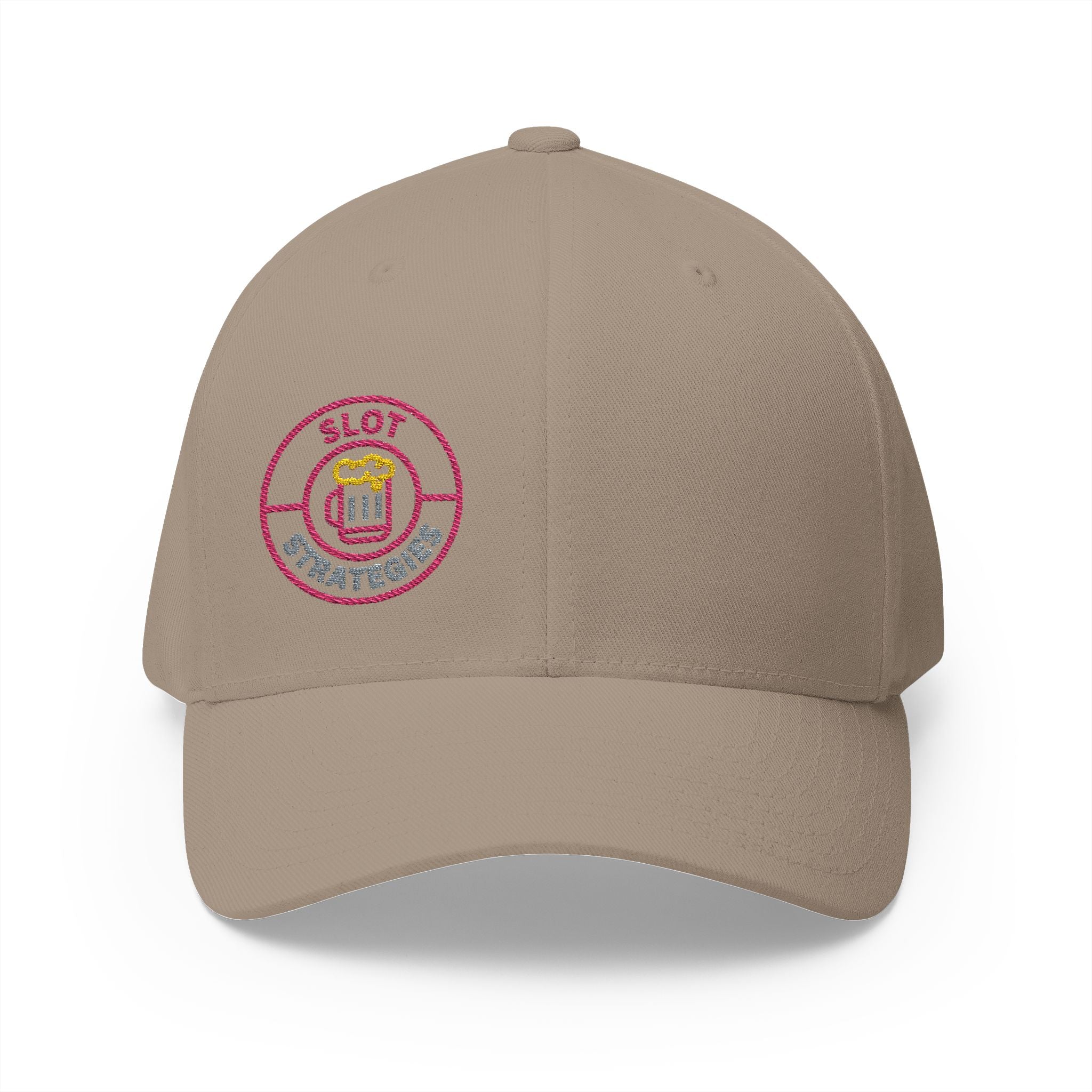 Slot Strategies (Side Eye) Lucky All American FlexFit Ball Cap - (Embroidered)
