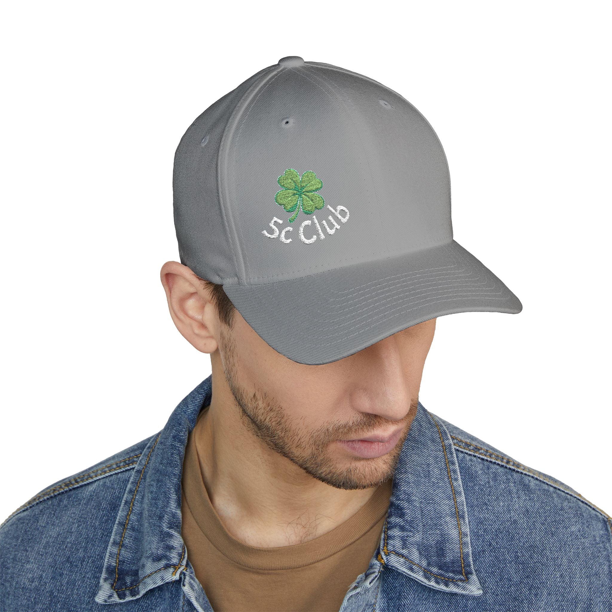 "5c Club" Lucky All American FlexFit Ball Cap - (Embroidered)