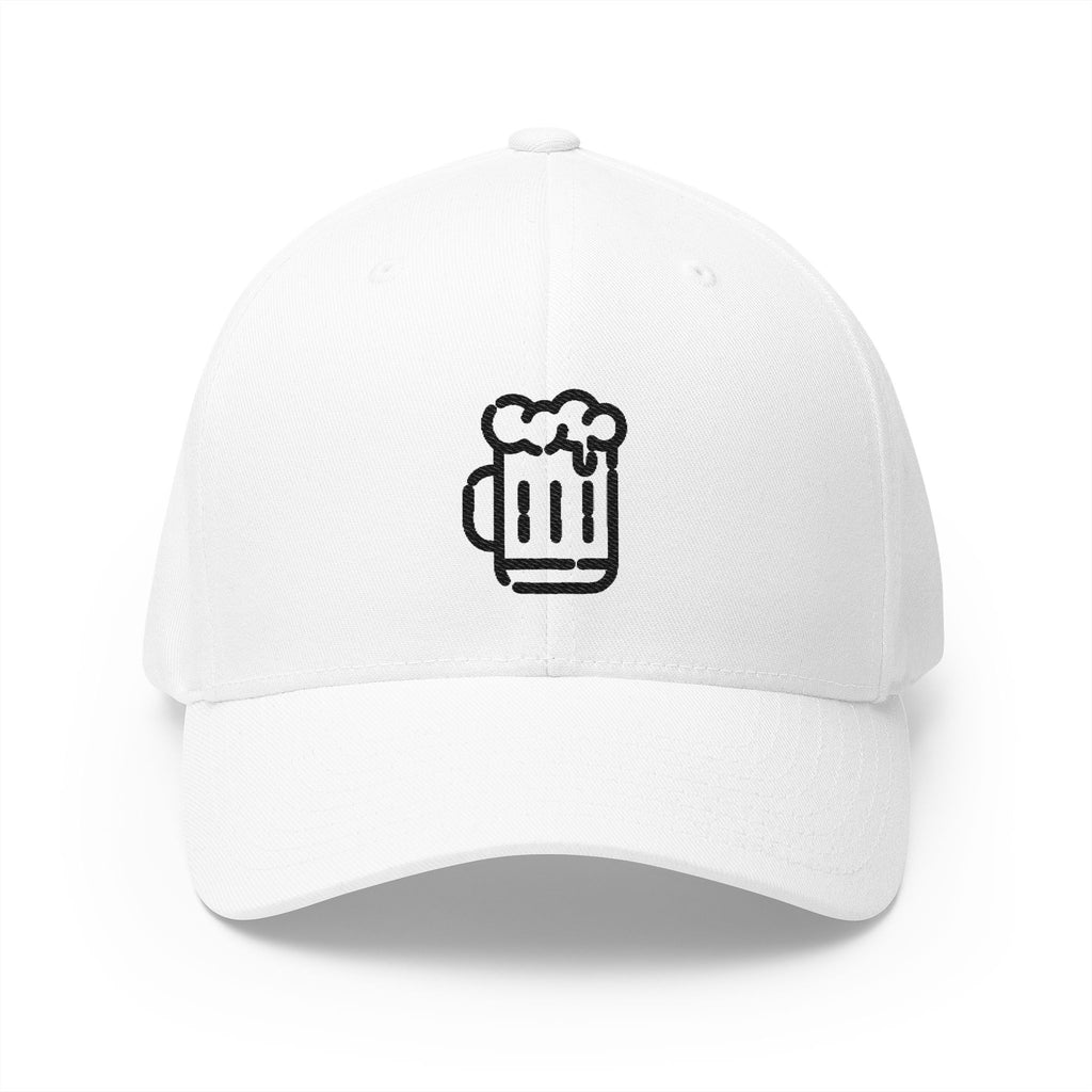 Lucky All American Midnight Beer Mug Flex Fit Cap - (Embroidered)