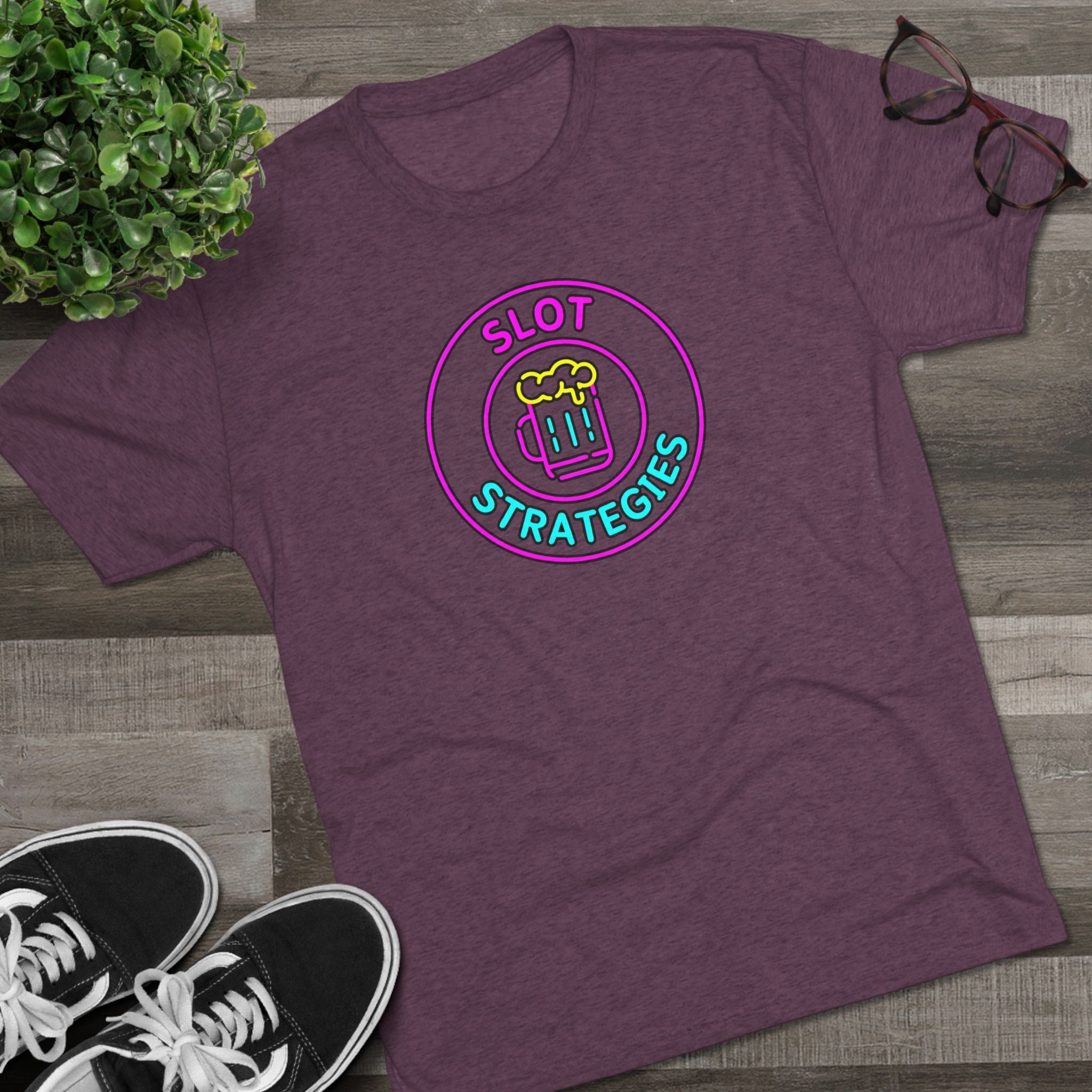 Soft Tri-Blend Slot Strategies Classic Tee