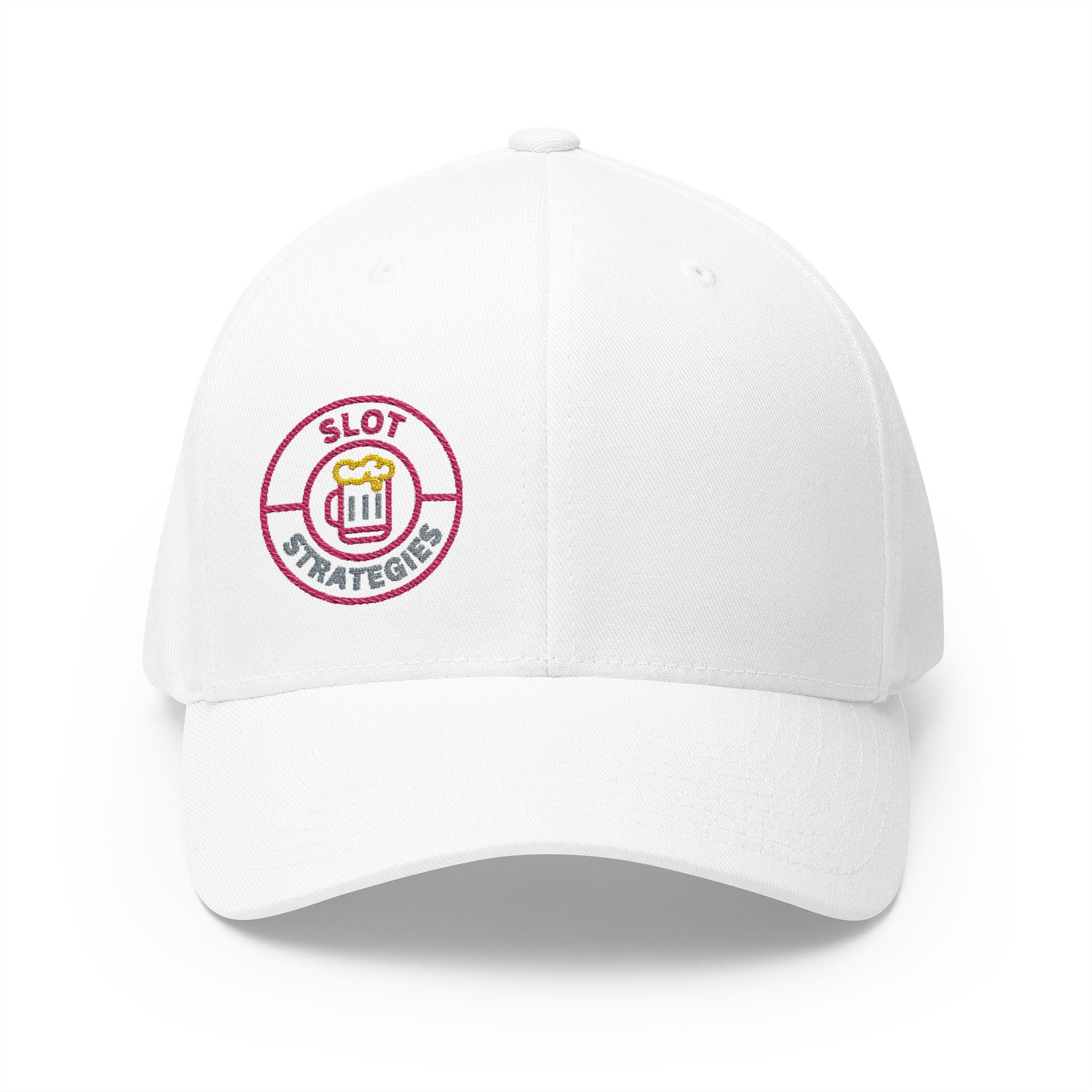Slot Strategies (Side Eye) Lucky All American FlexFit Ball Cap - (Embroidered)