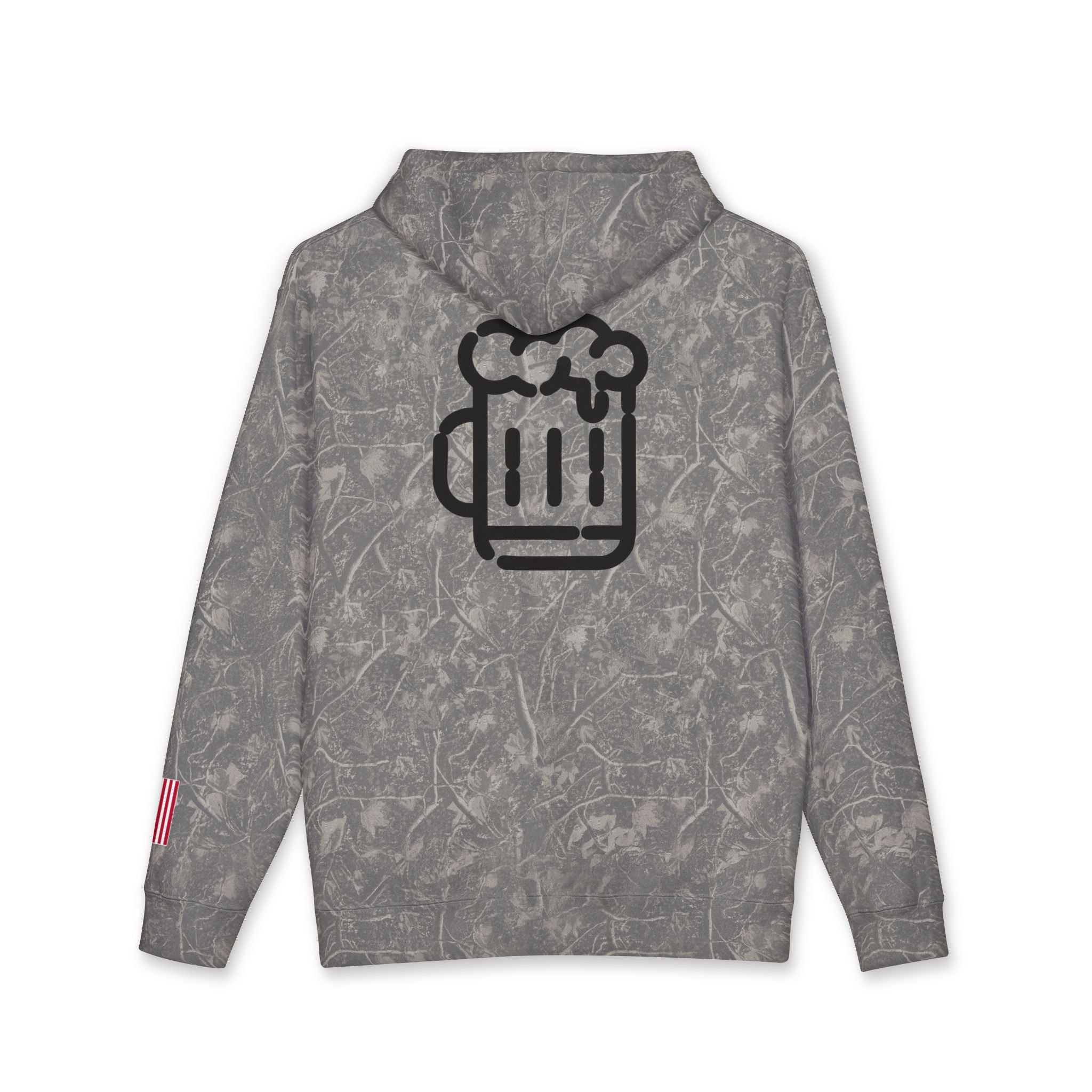 All American Vintage Classic Beer Mug Hoodie - Business In The Font, Party In The Back!