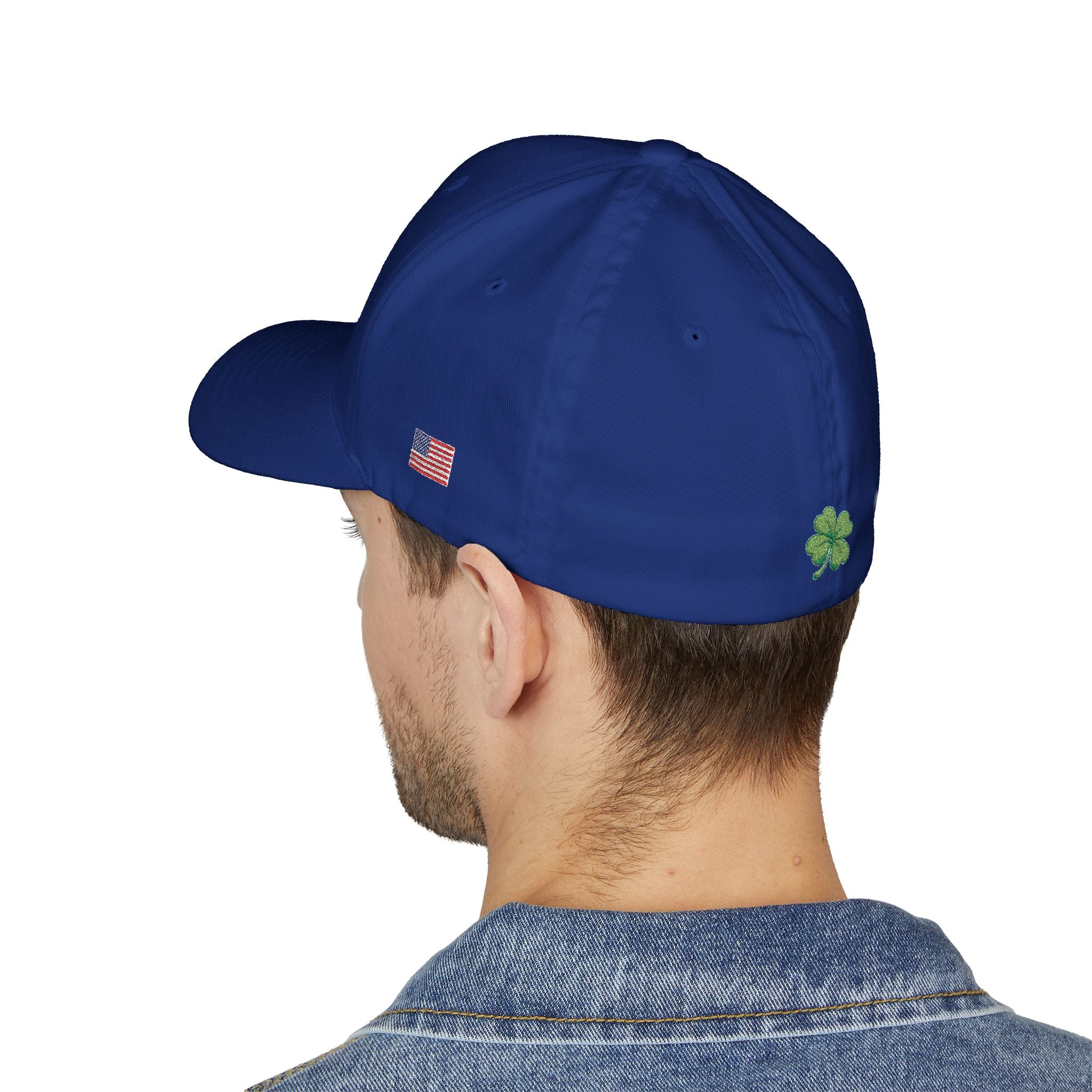 Slot Strategies (Side Eye) Lucky All American FlexFit Ball Cap - (Embroidered)