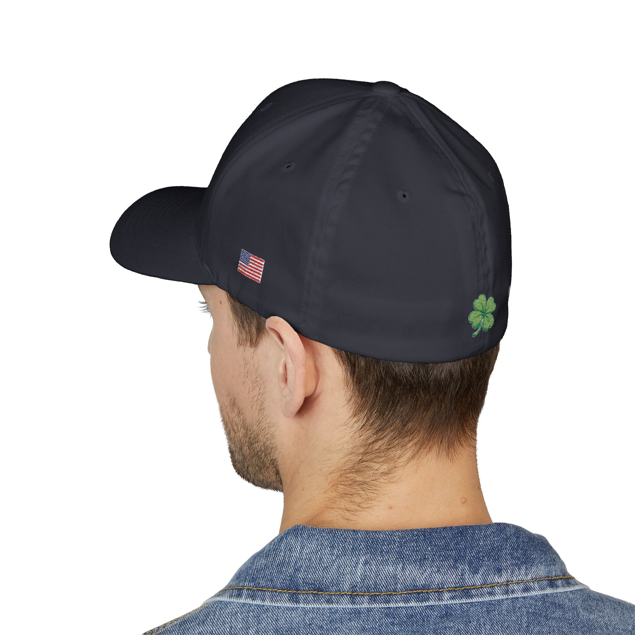 Slot Strategies (Side Eye) Lucky All American FlexFit Ball Cap - (Embroidered)