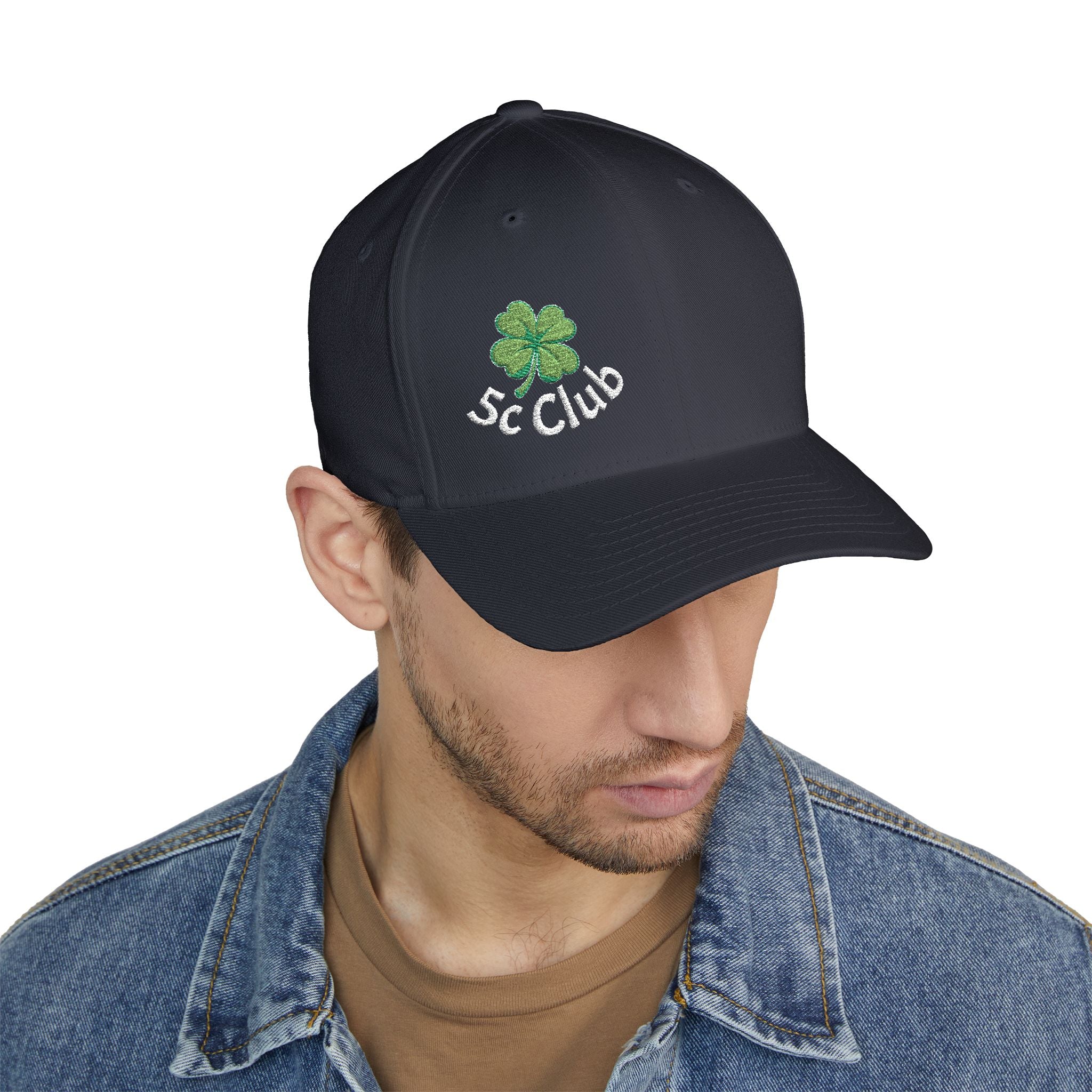 "5c Club" Lucky All American FlexFit Ball Cap - (Embroidered)