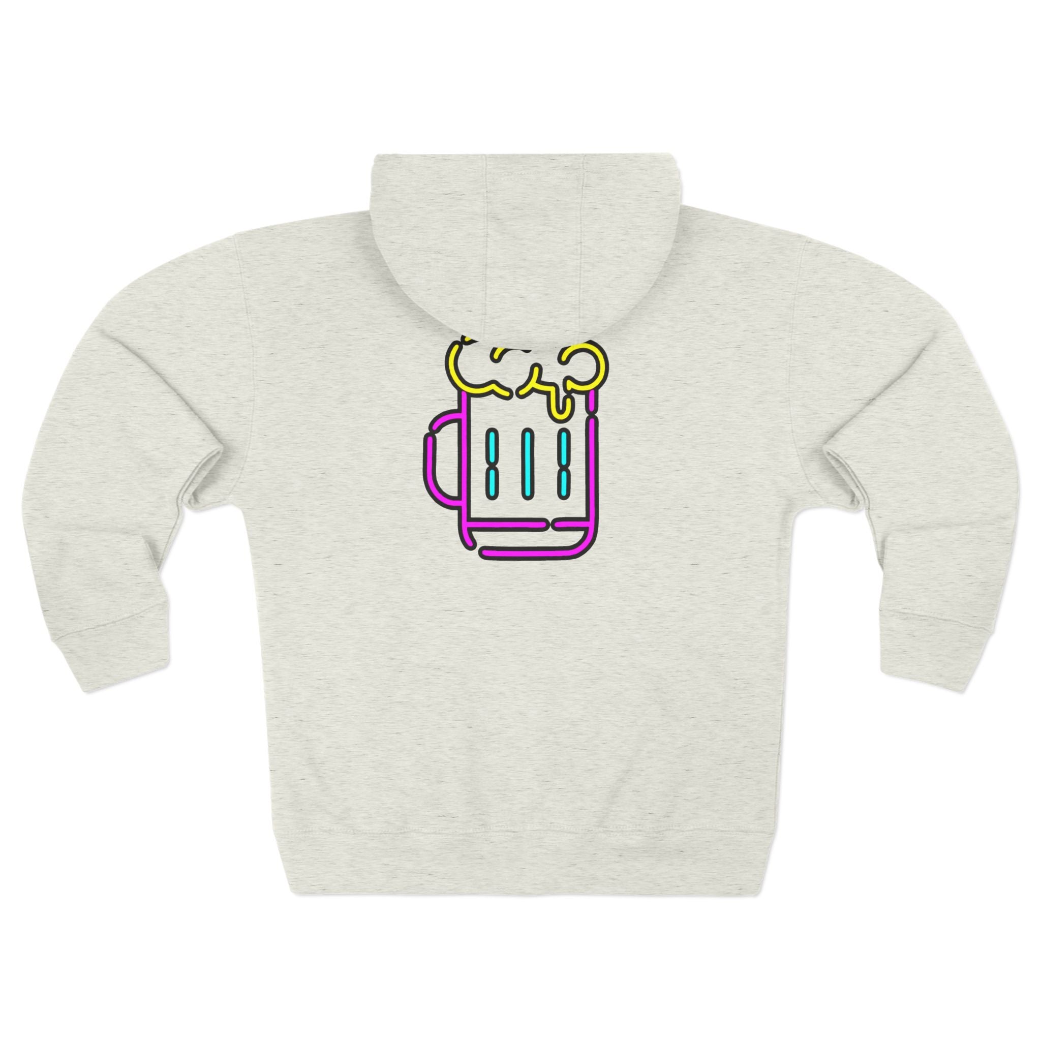 Slot Strategies Zip Up Hoodie - Business In The Front, Party In The Back!