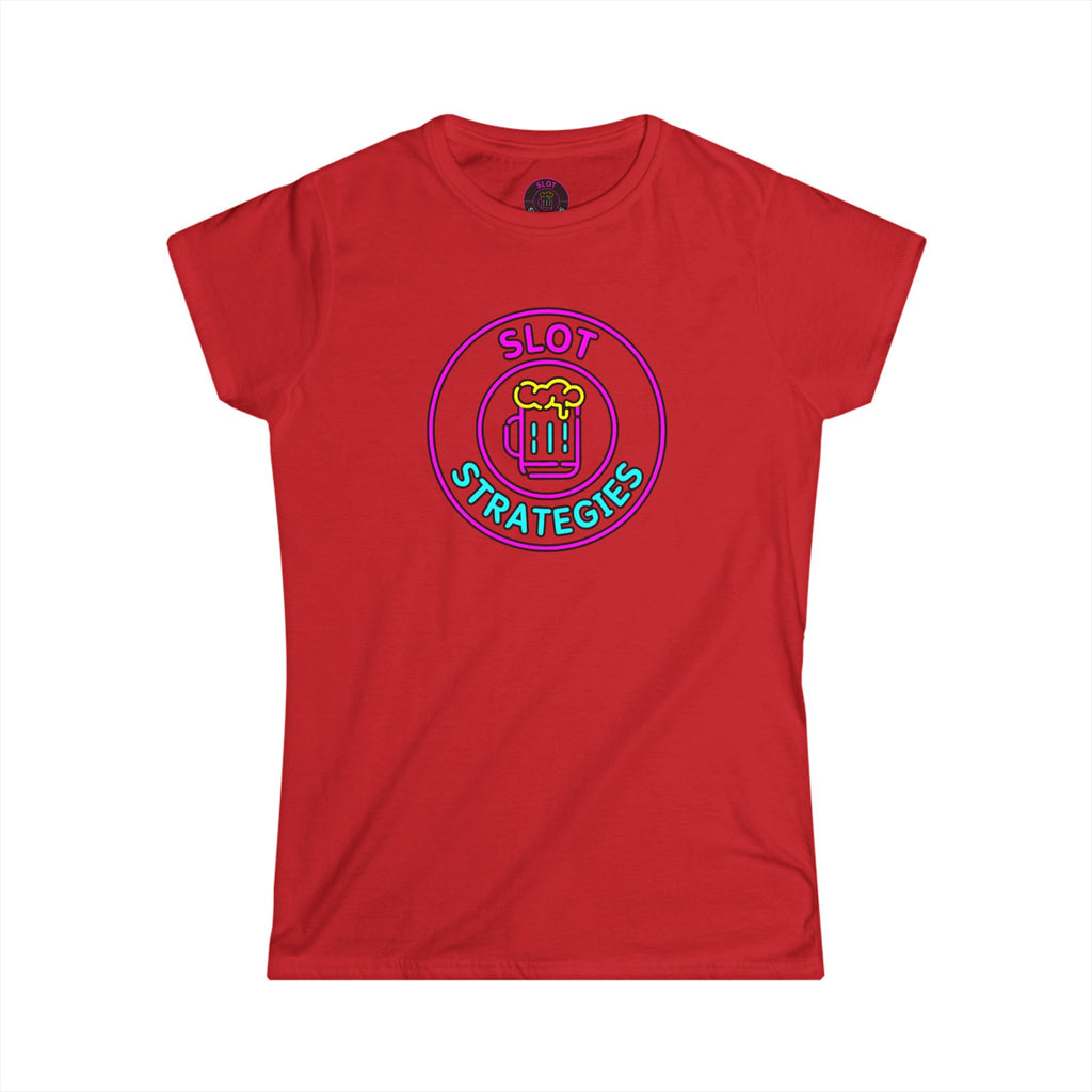 Womens Classic Cut Slot Strategies Tee