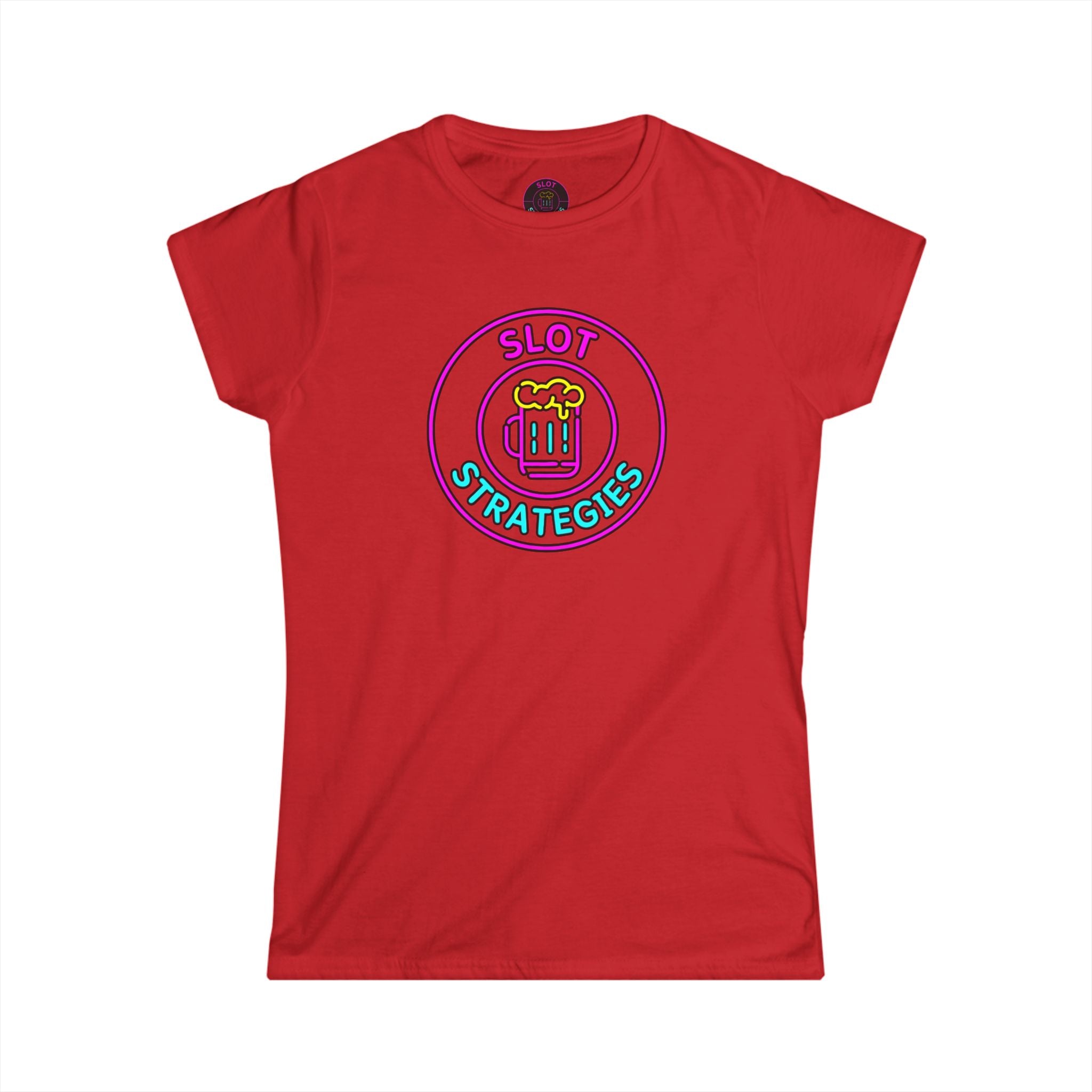 Womens Classic Cut Slot Strategies Tee