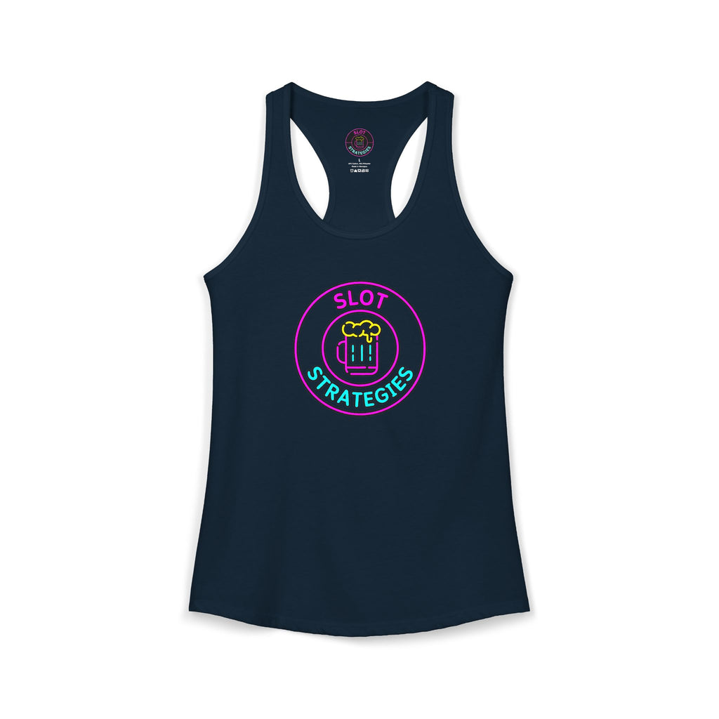 Women's Racerback Tank - Slot Strategies Classic Logo
