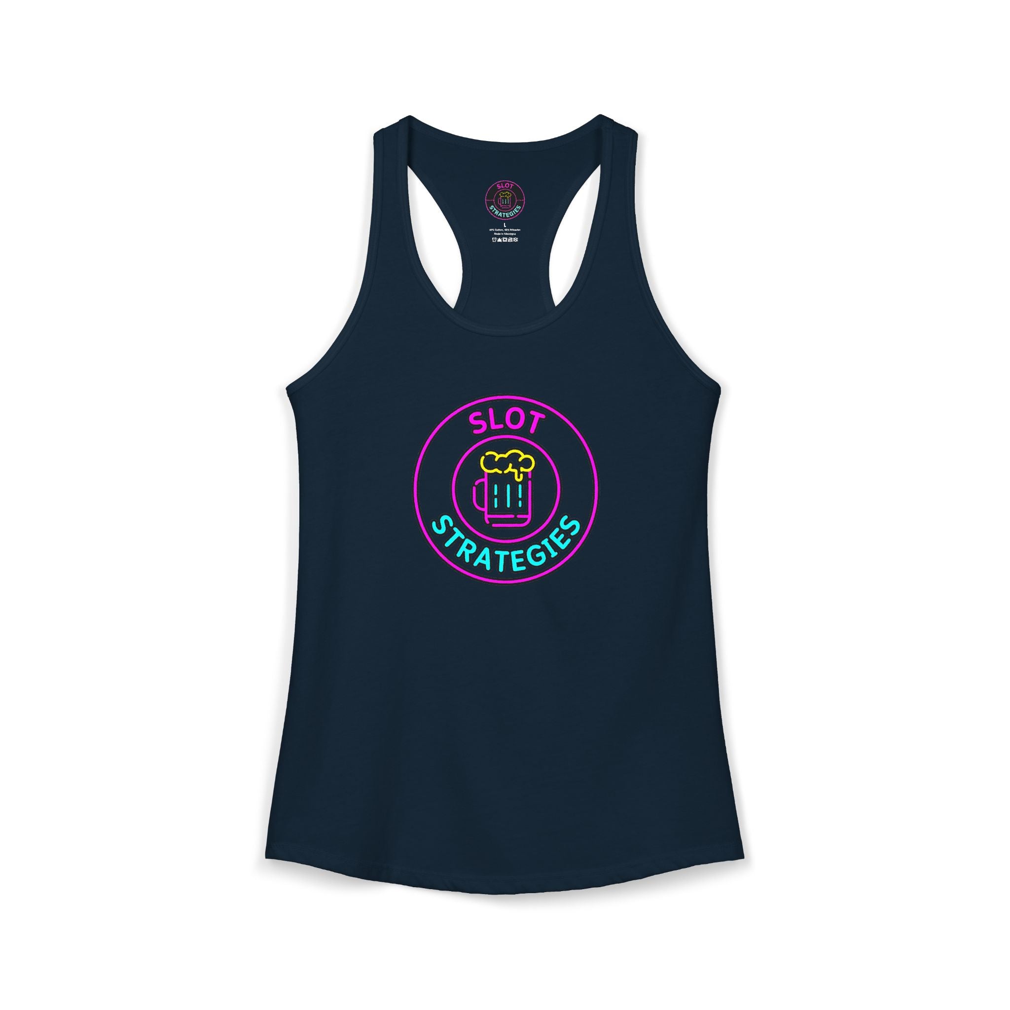 Women's Racerback Tank - Slot Strategies Classic Logo