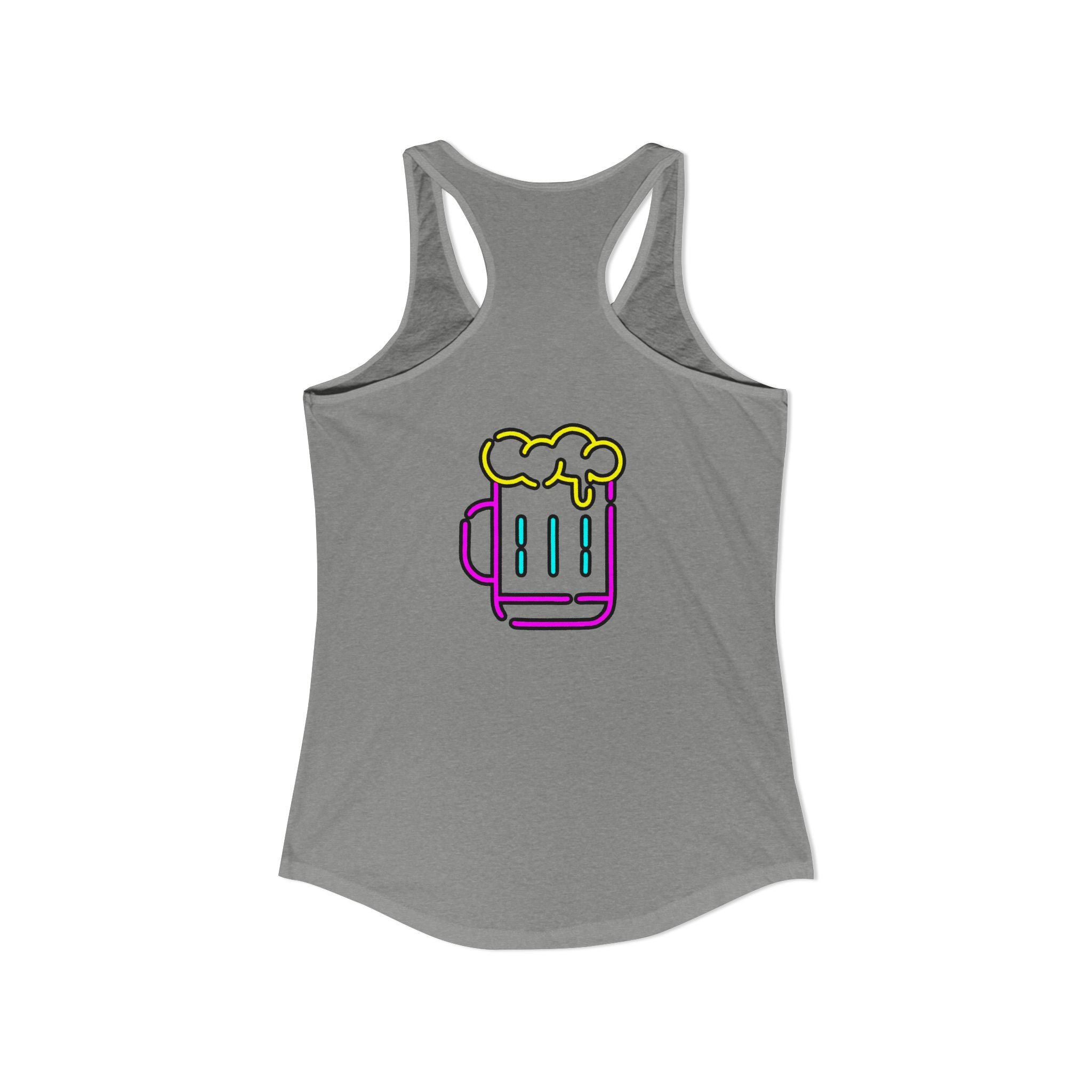 Women's Racerback Tank - Business In The Front, Party In The Back!