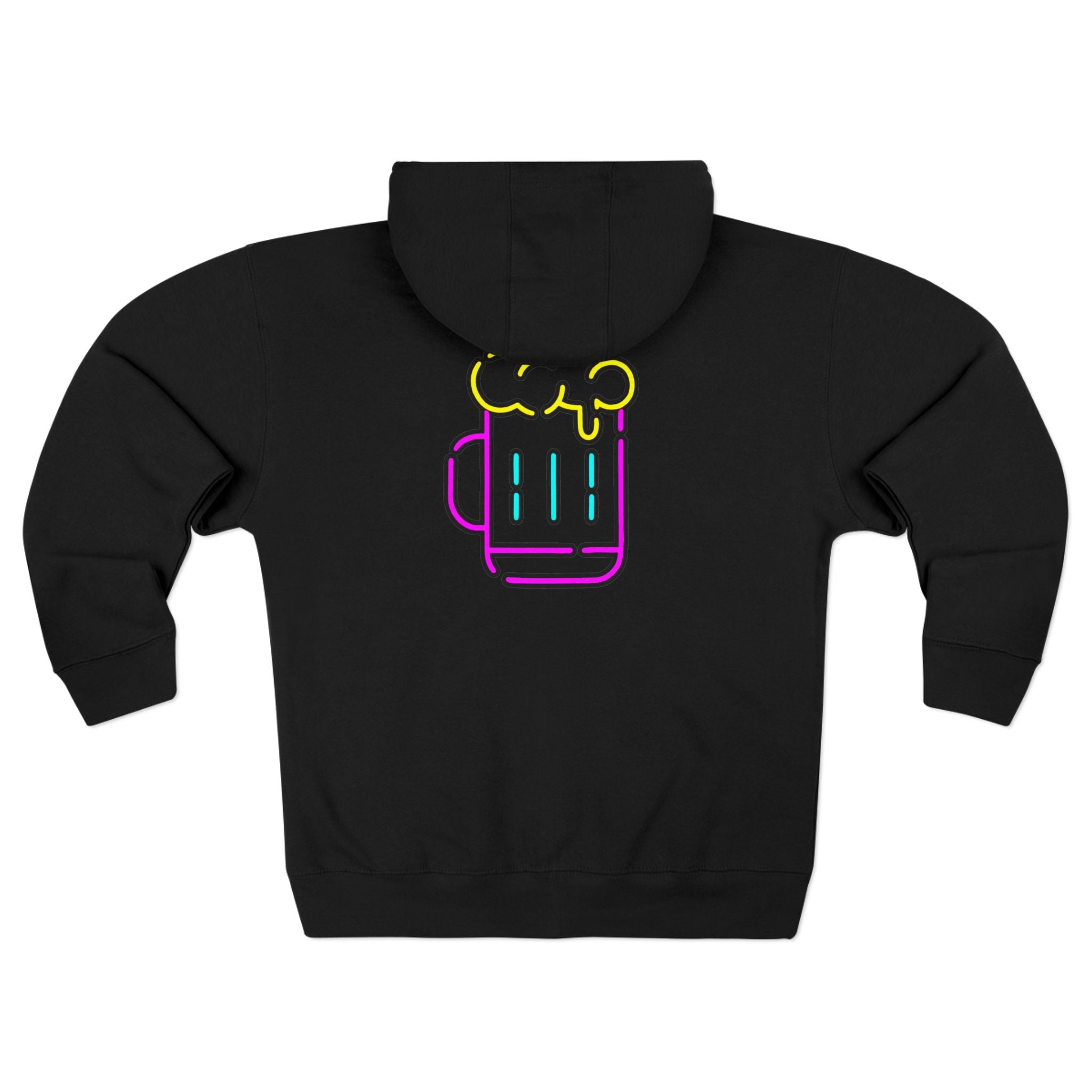 Slot Strategies Zip Up Hoodie - Business In The Front, Party In The Back!