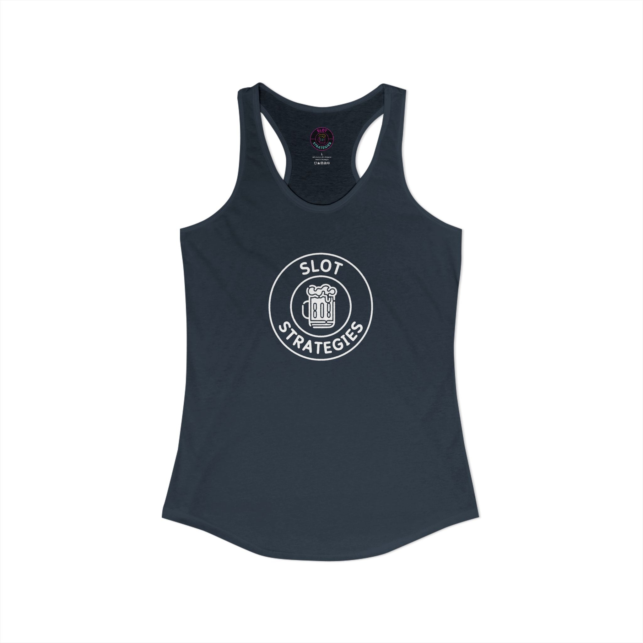 Women's Racerback Tank - Vintage Logo
