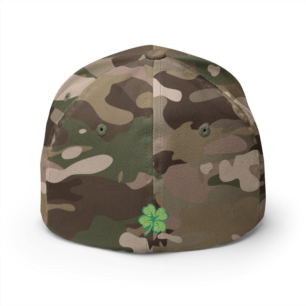 Lucky All American Beer Mug(classic) FlexFit Ball Cap - (Embroidered)