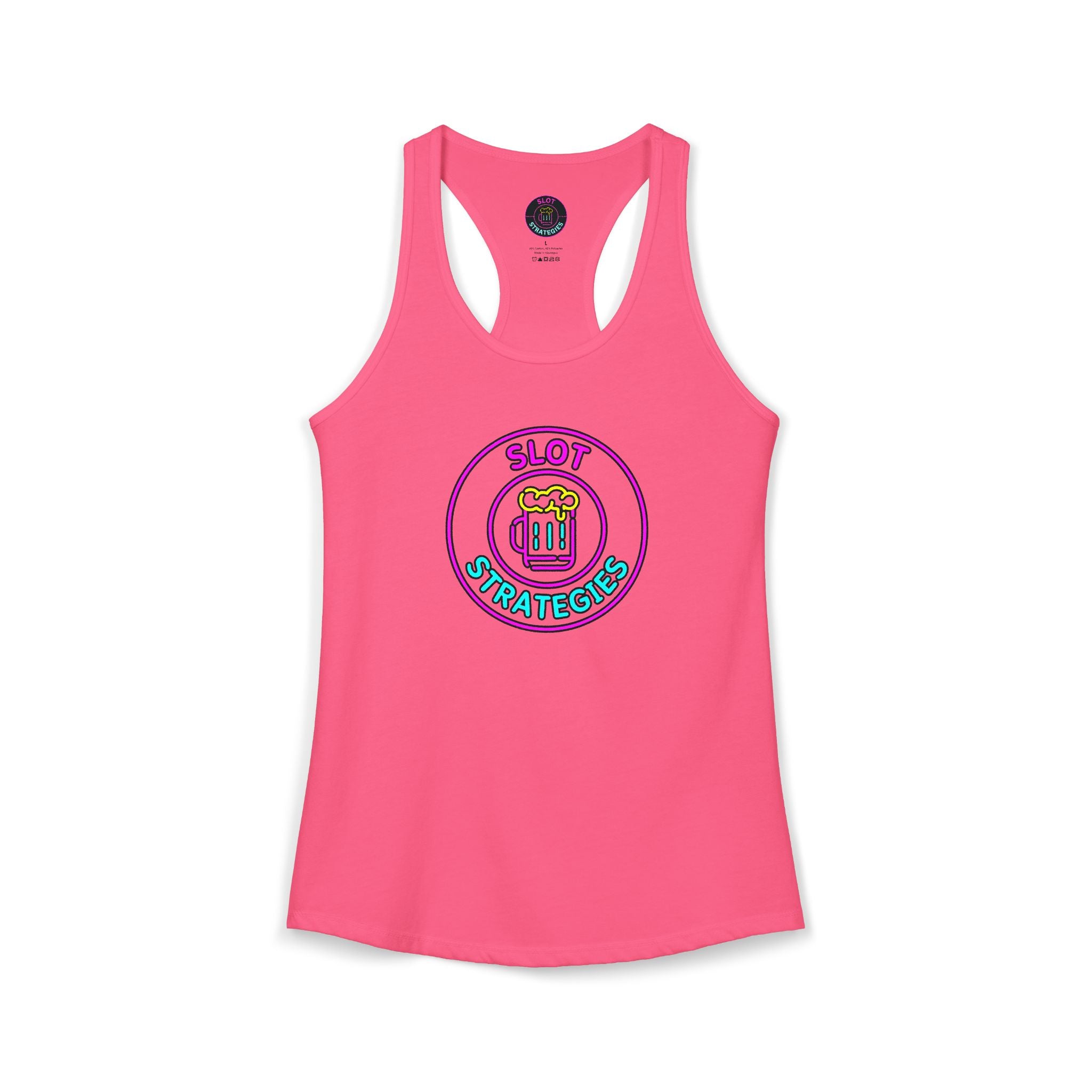 Women's Racerback Tank - Slot Strategies Classic Logo