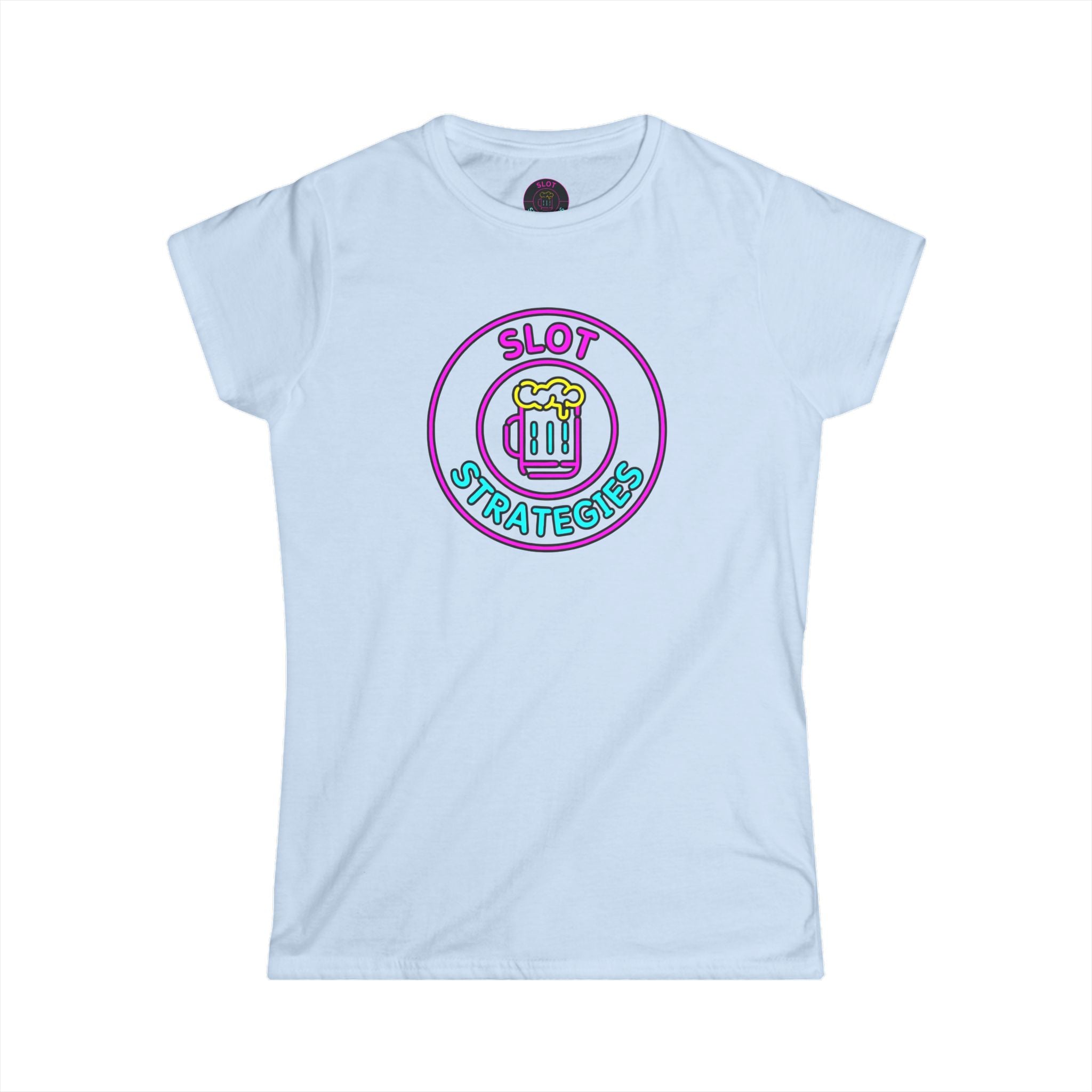 Womens Classic Cut Slot Strategies Tee
