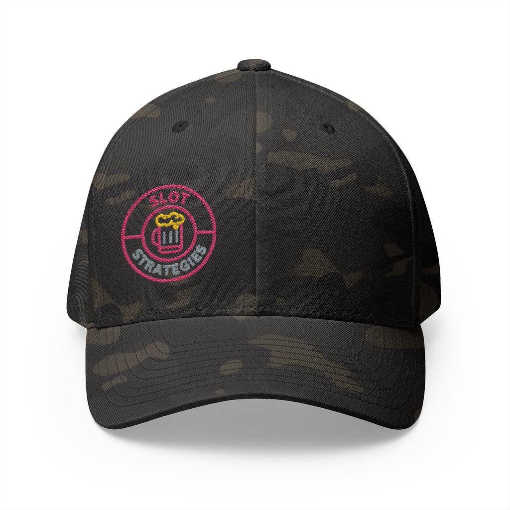 Slot Strategies (Side Eye) Lucky All American FlexFit Ball Cap - (Embroidered)