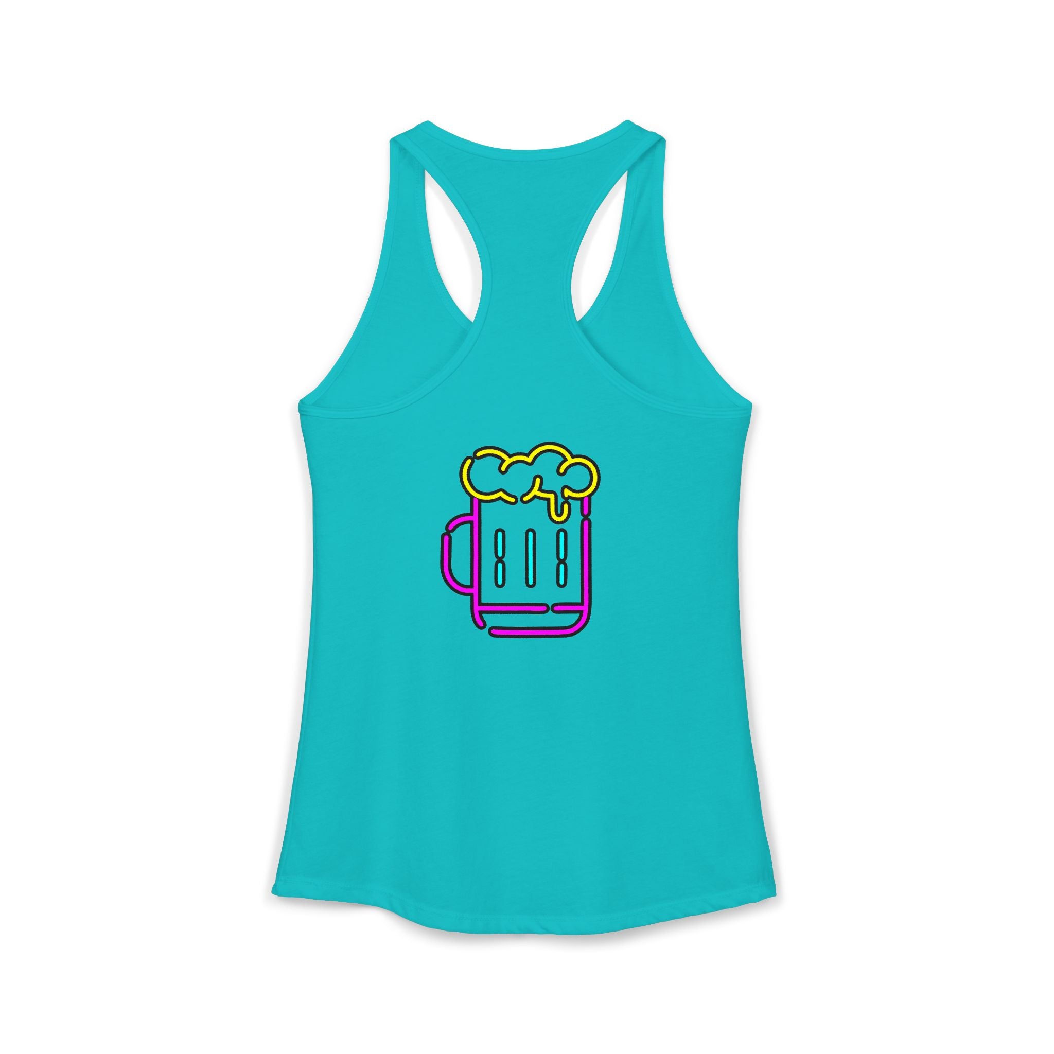 Women's Racerback Tank - Business In The Front, Party In The Back!