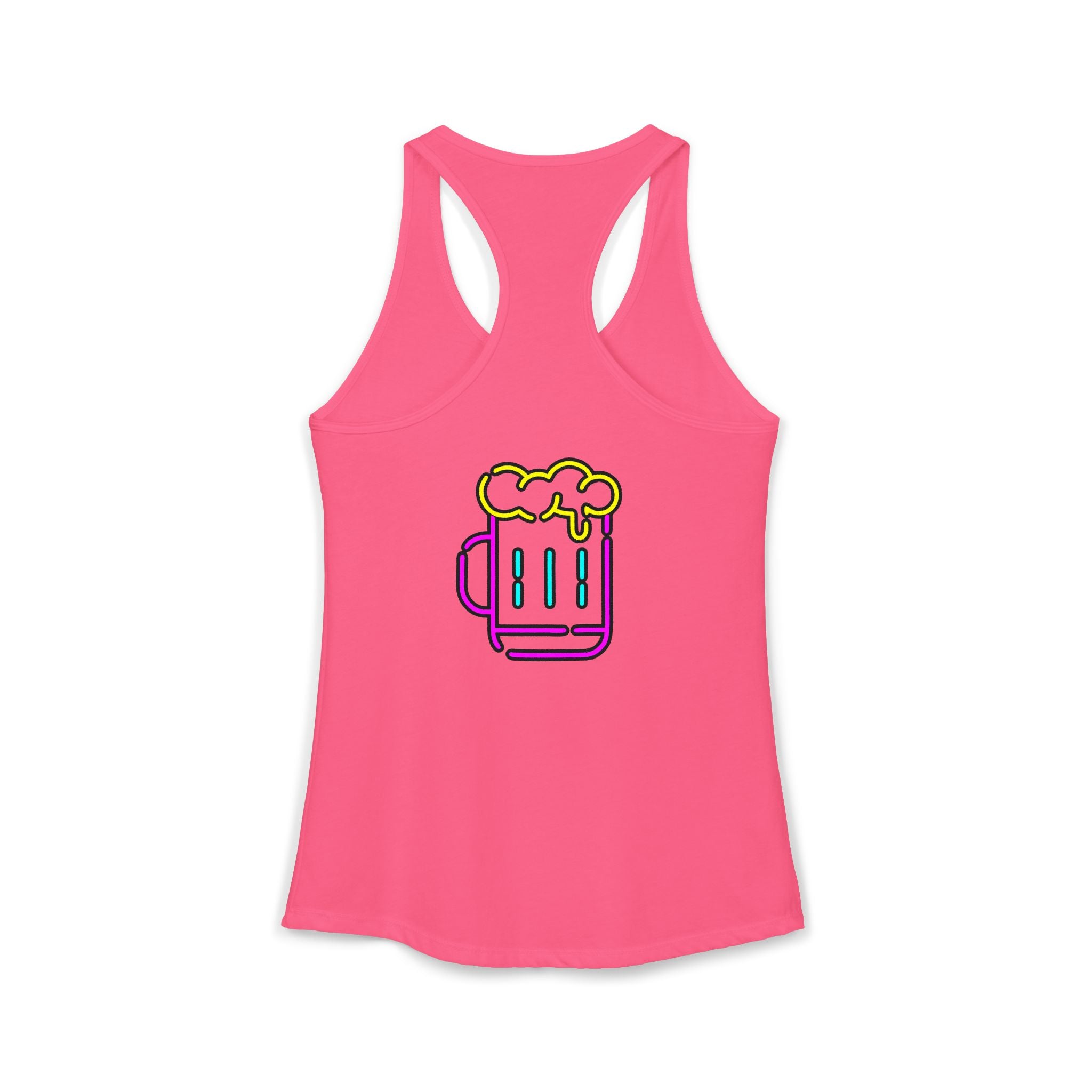 Women's Racerback Tank - Business In The Front, Party In The Back!