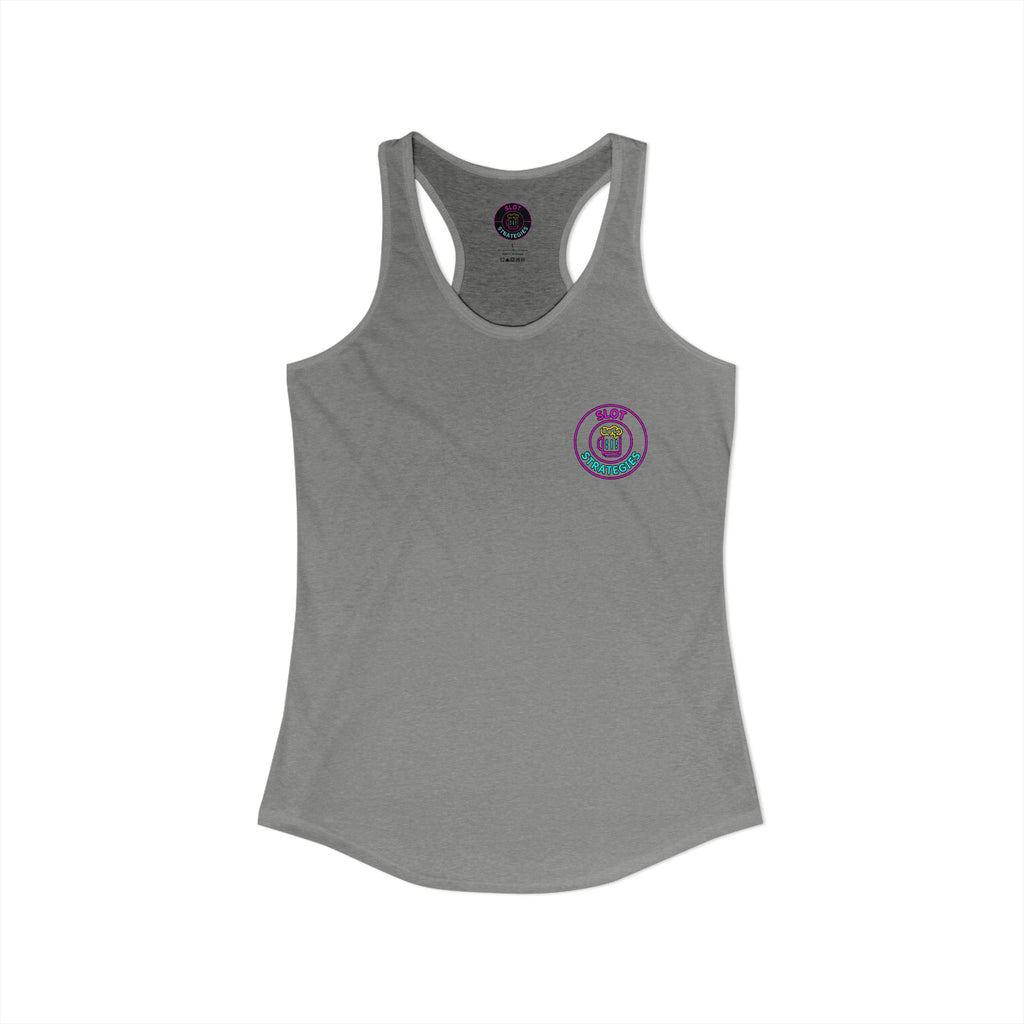 Women's Racerback Tank - Business In The Front, Party In The Back!