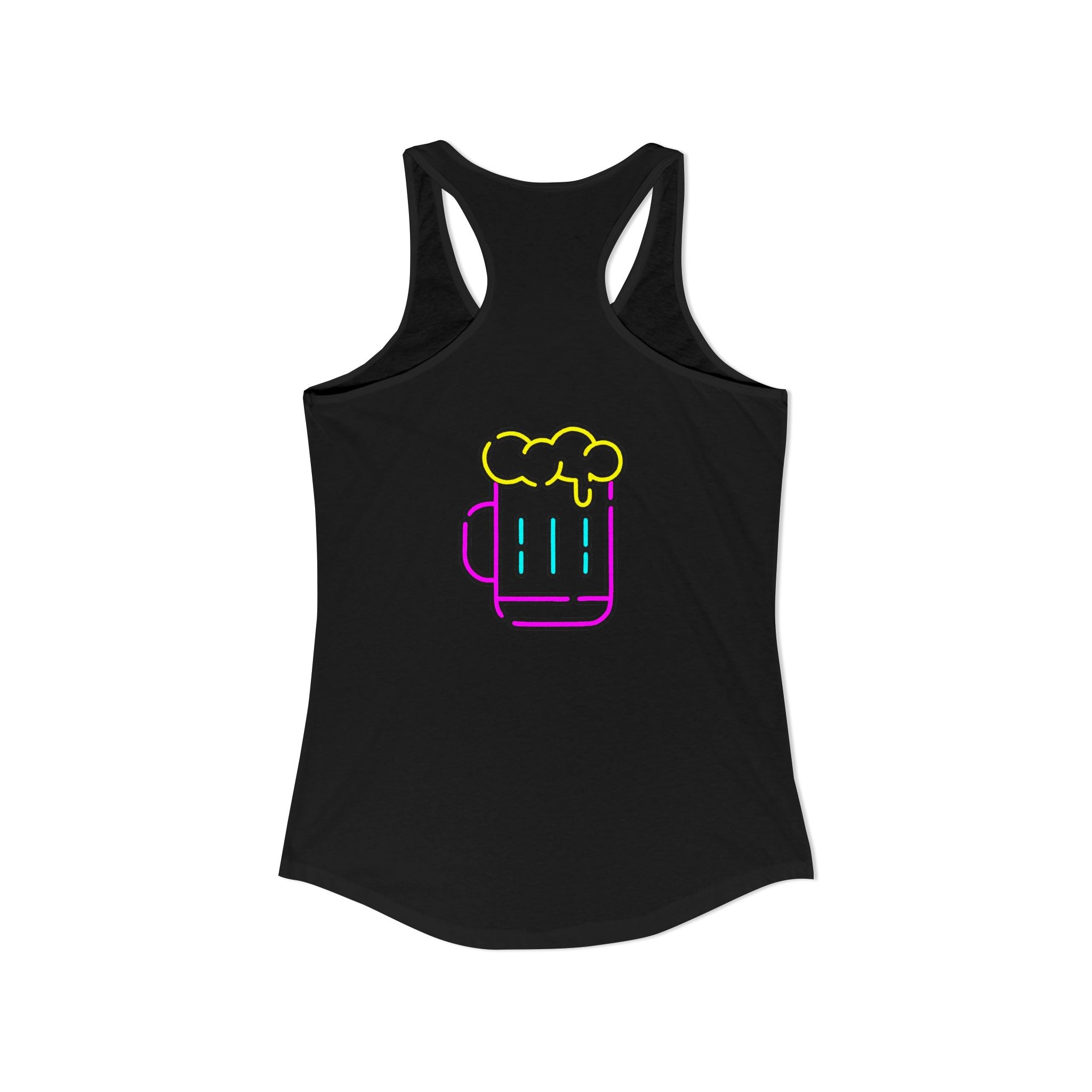 Women's Racerback Tank - Business In The Front, Party In The Back!