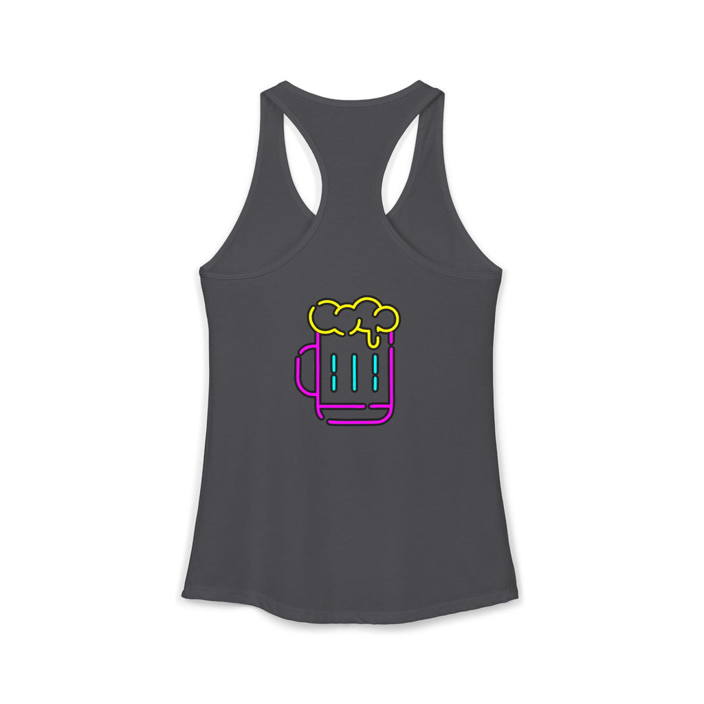 Women's Racerback Tank - Business In The Front, Party In The Back!