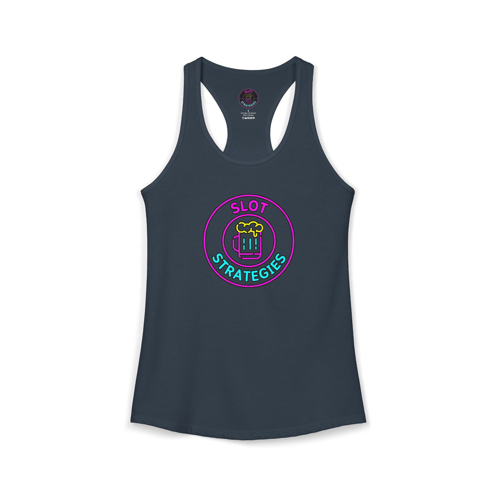 Women's Racerback Tank - Slot Strategies Classic Logo