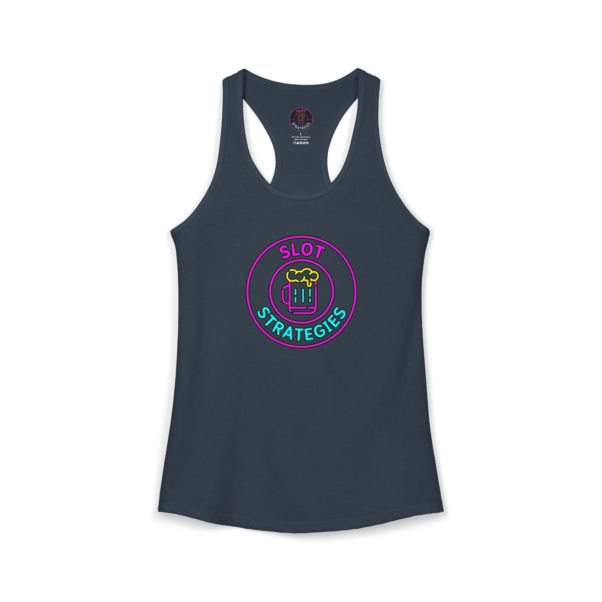 Women's Racerback Tank - Slot Strategies Classic Logo