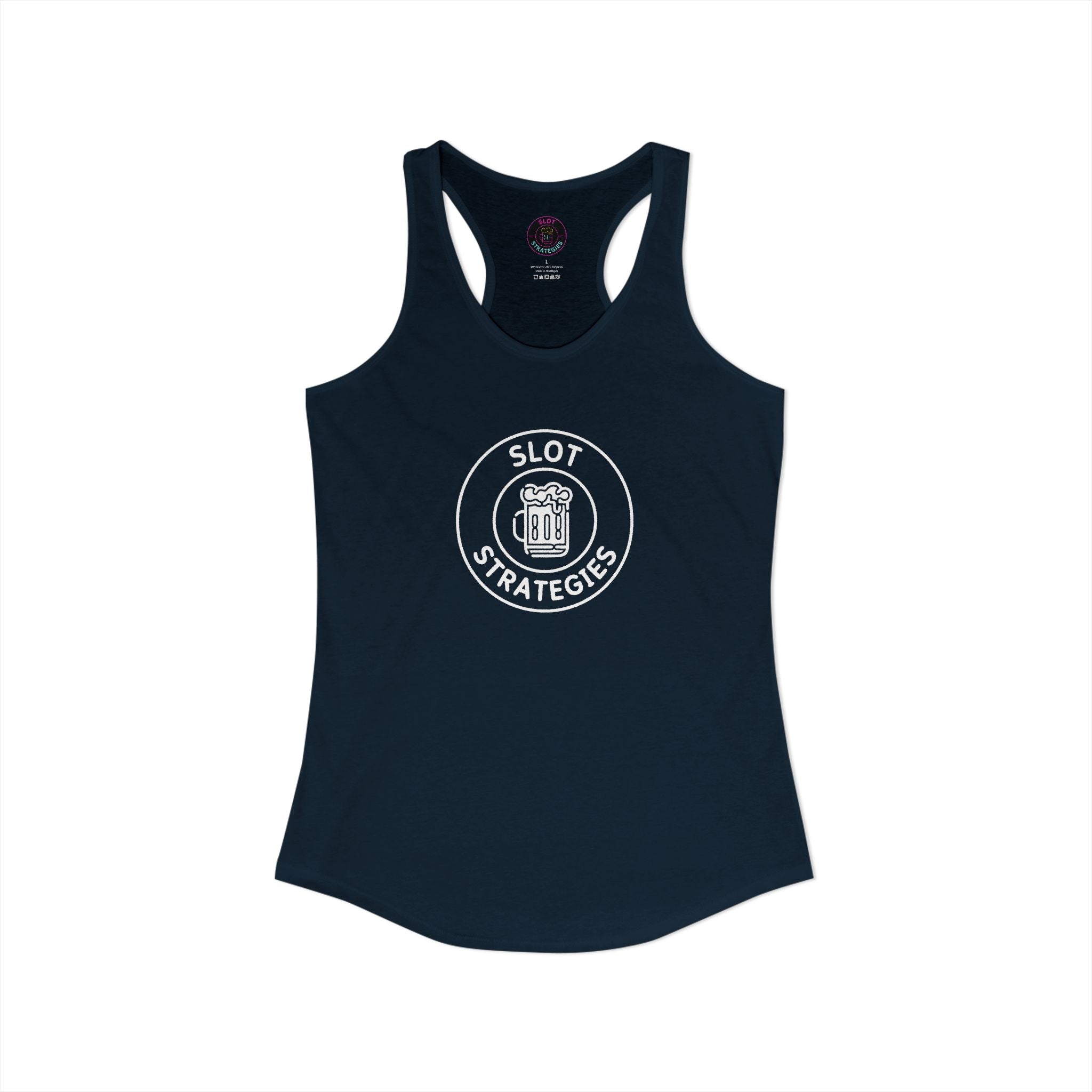 Women's Racerback Tank - Vintage Logo