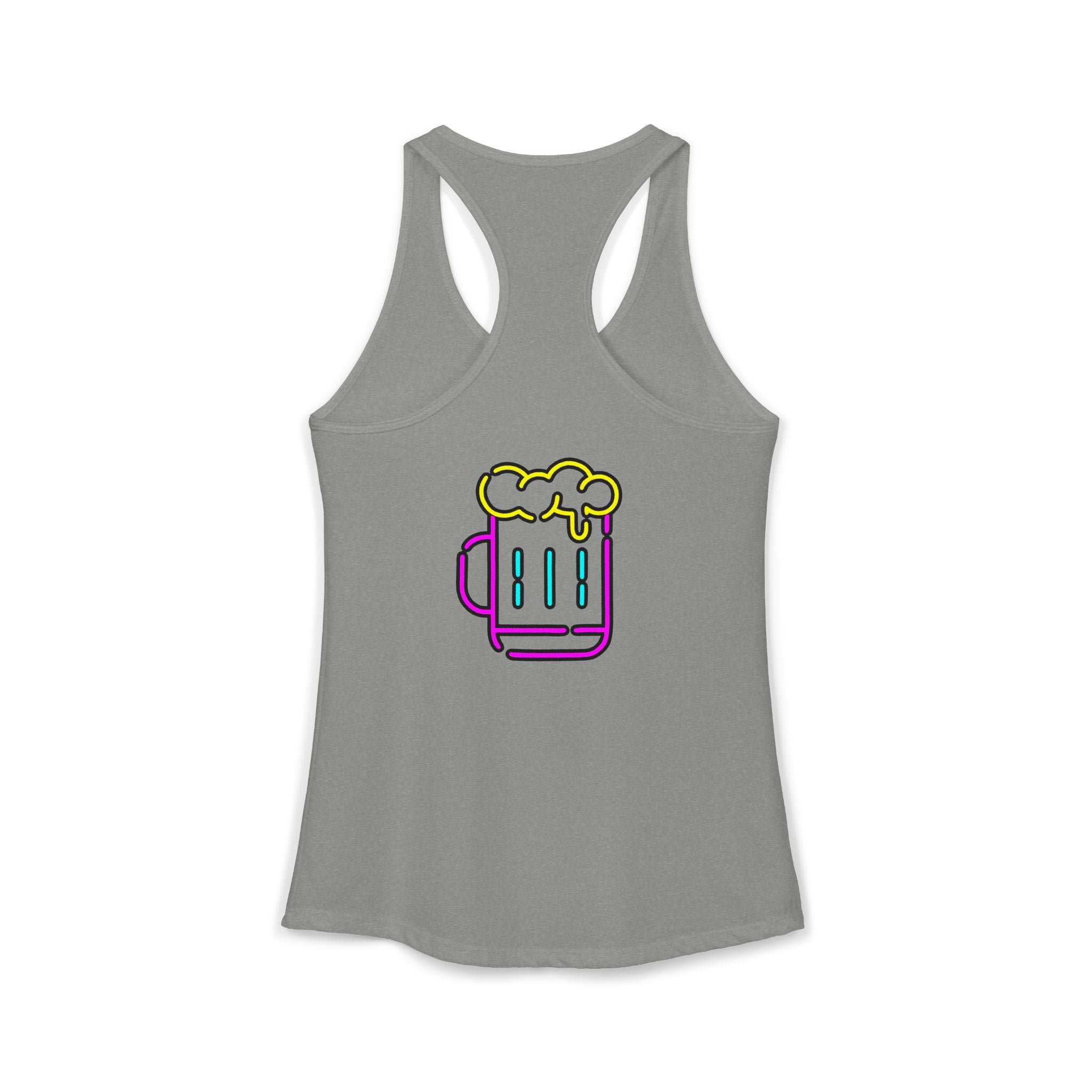 Women's Racerback Tank - Business In The Front, Party In The Back!