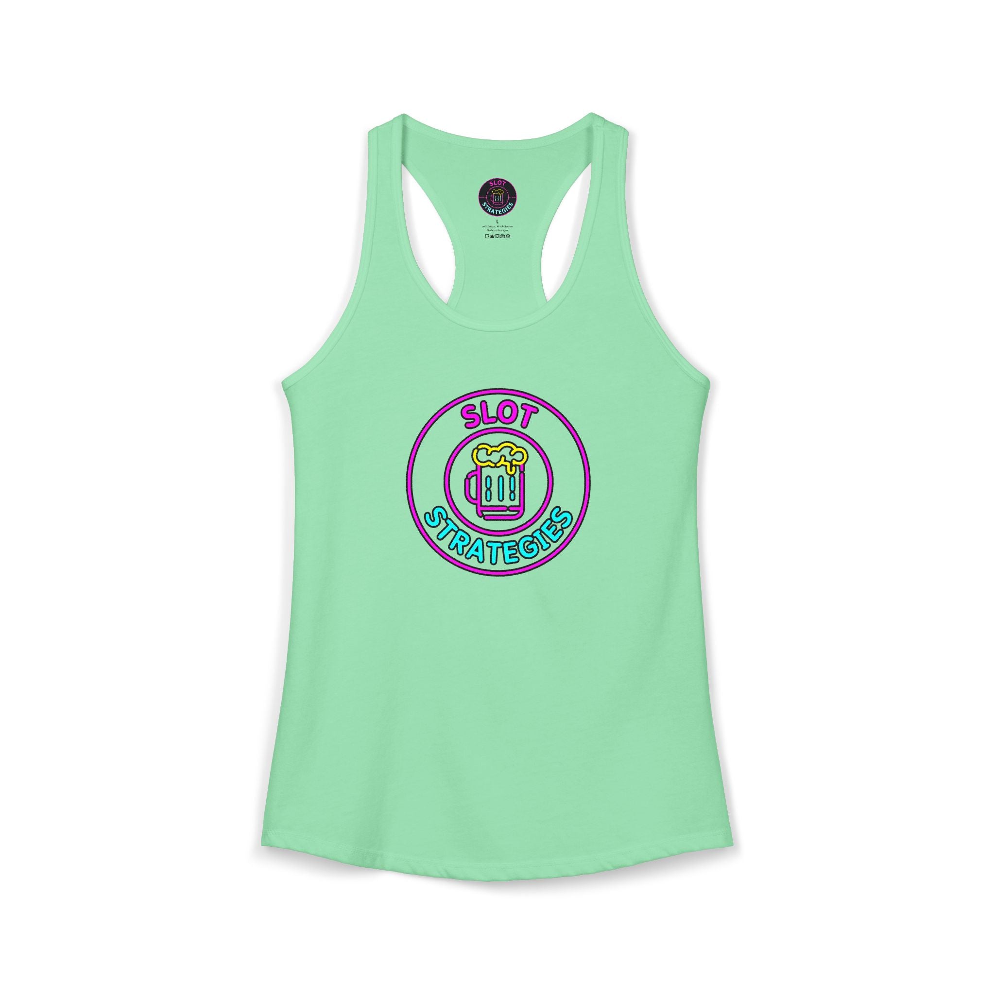 Women's Racerback Tank - Slot Strategies Classic Logo