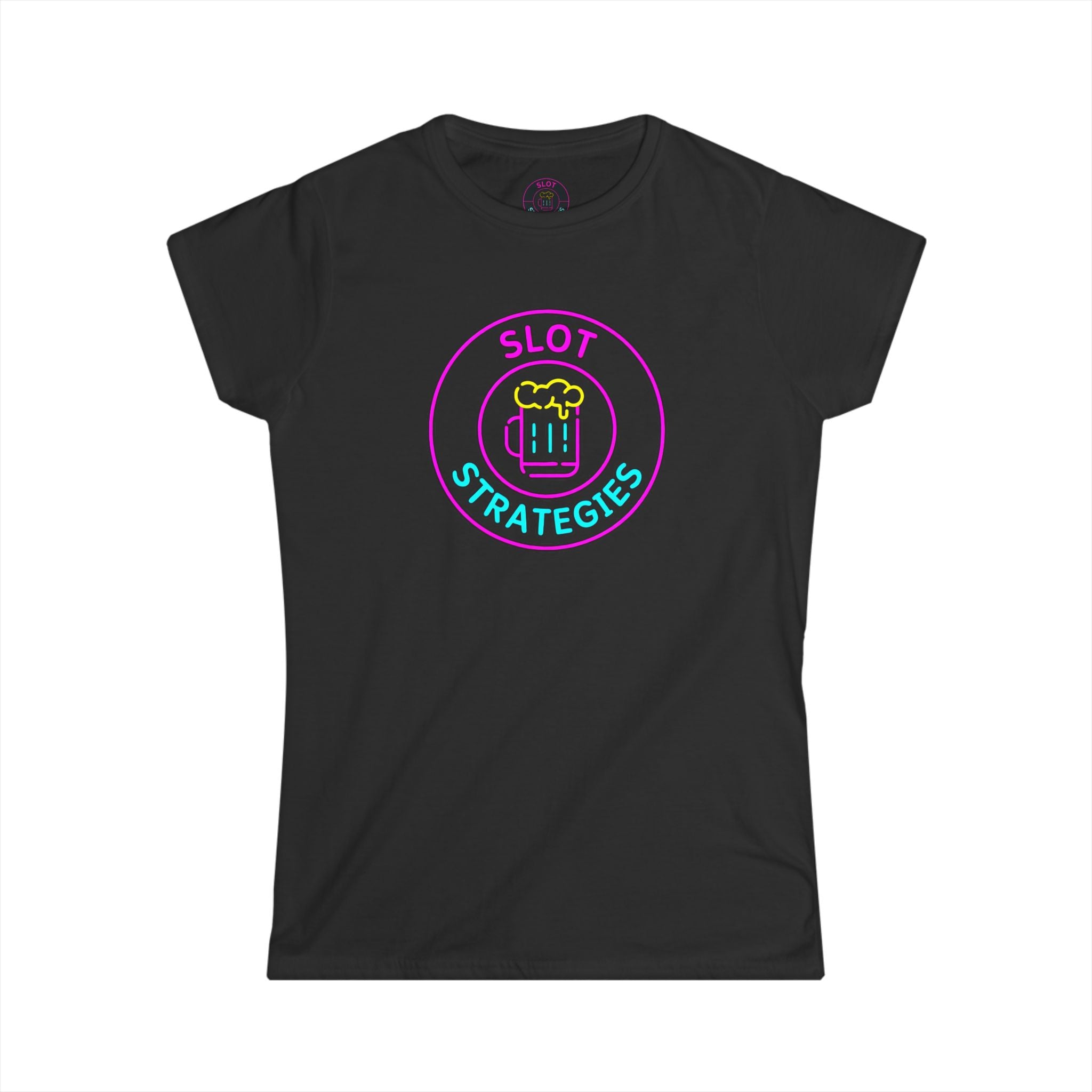 Womens Classic Cut Slot Strategies Tee