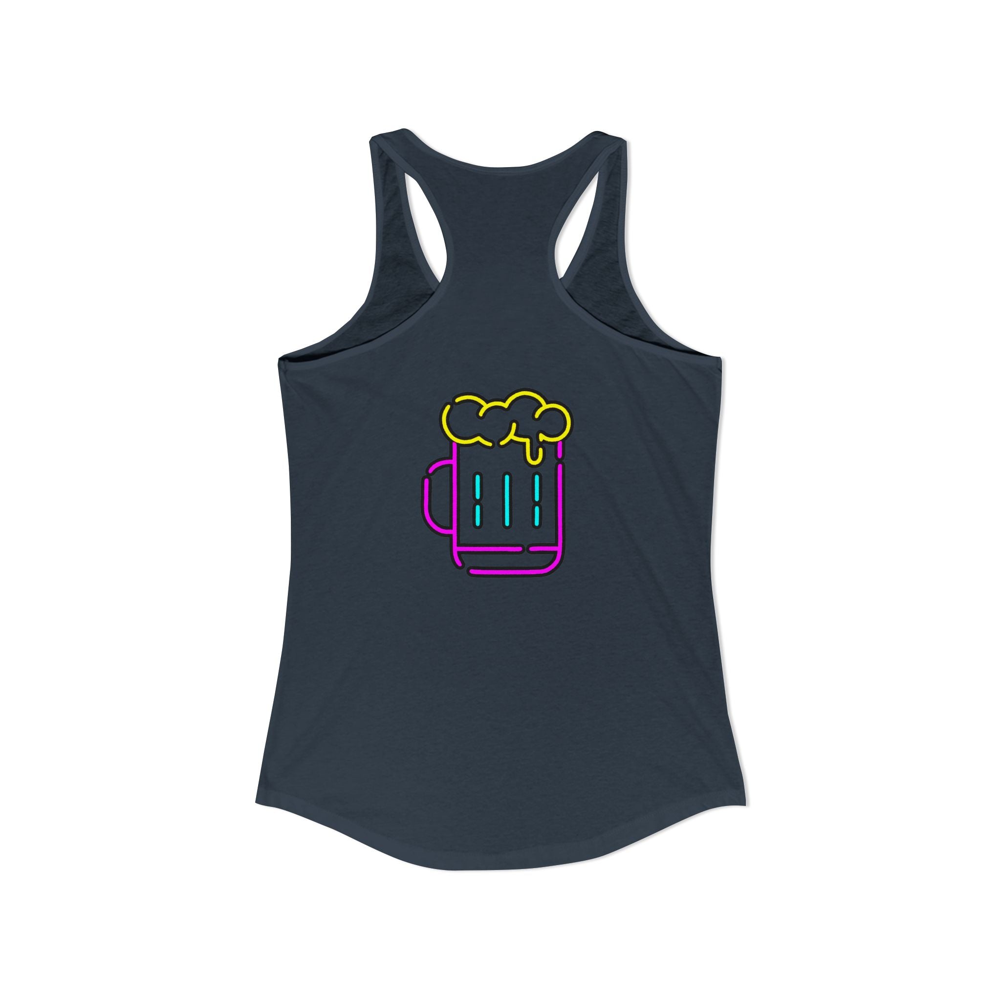 Women's Racerback Tank - Business In The Front, Party In The Back!