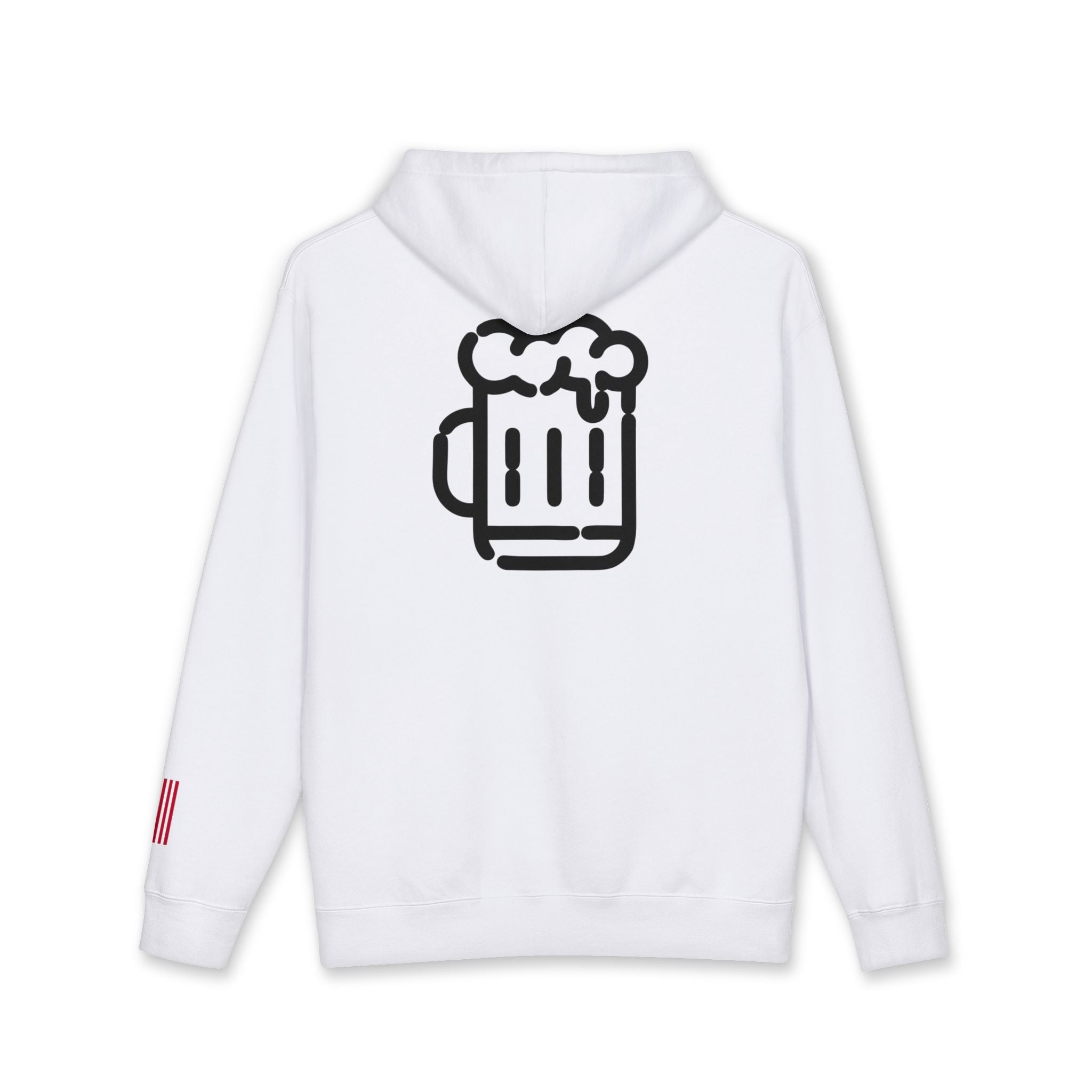 All American Vintage Classic Beer Mug Hoodie - Business In The Font, Party In The Back!