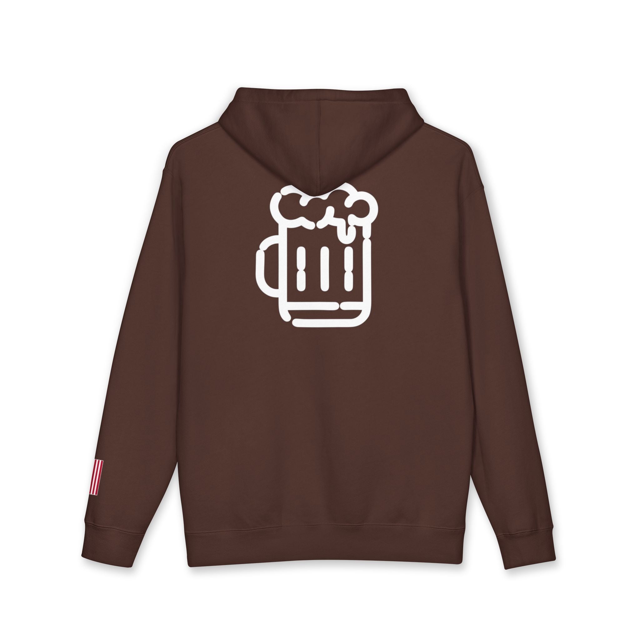 All American Vintage Classic Beer Mug Hoodie - Business In The Font, Party In The Back!