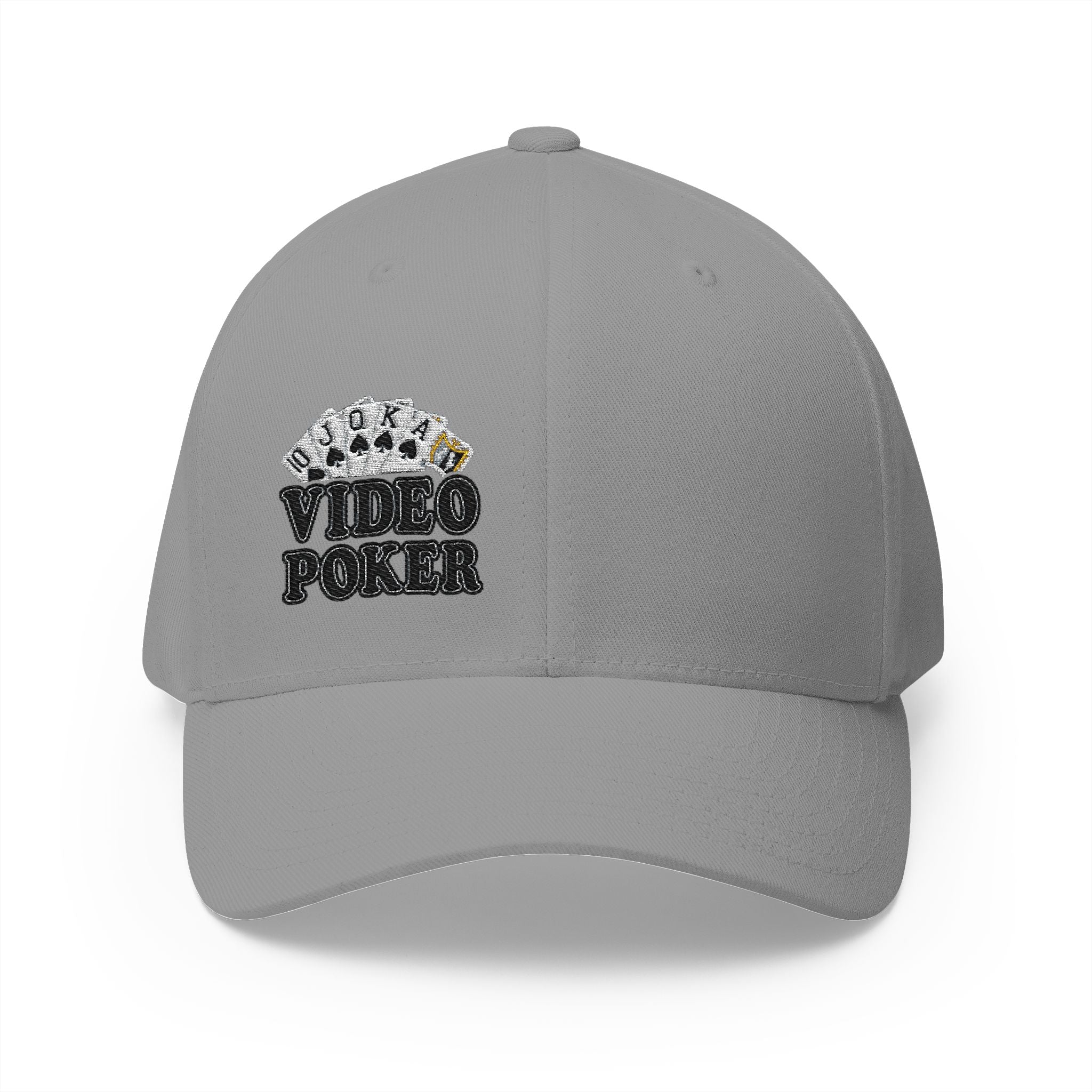 Video Poker "And Chill" Royal Flush FlexFit Ball Cap - (Embroidered)