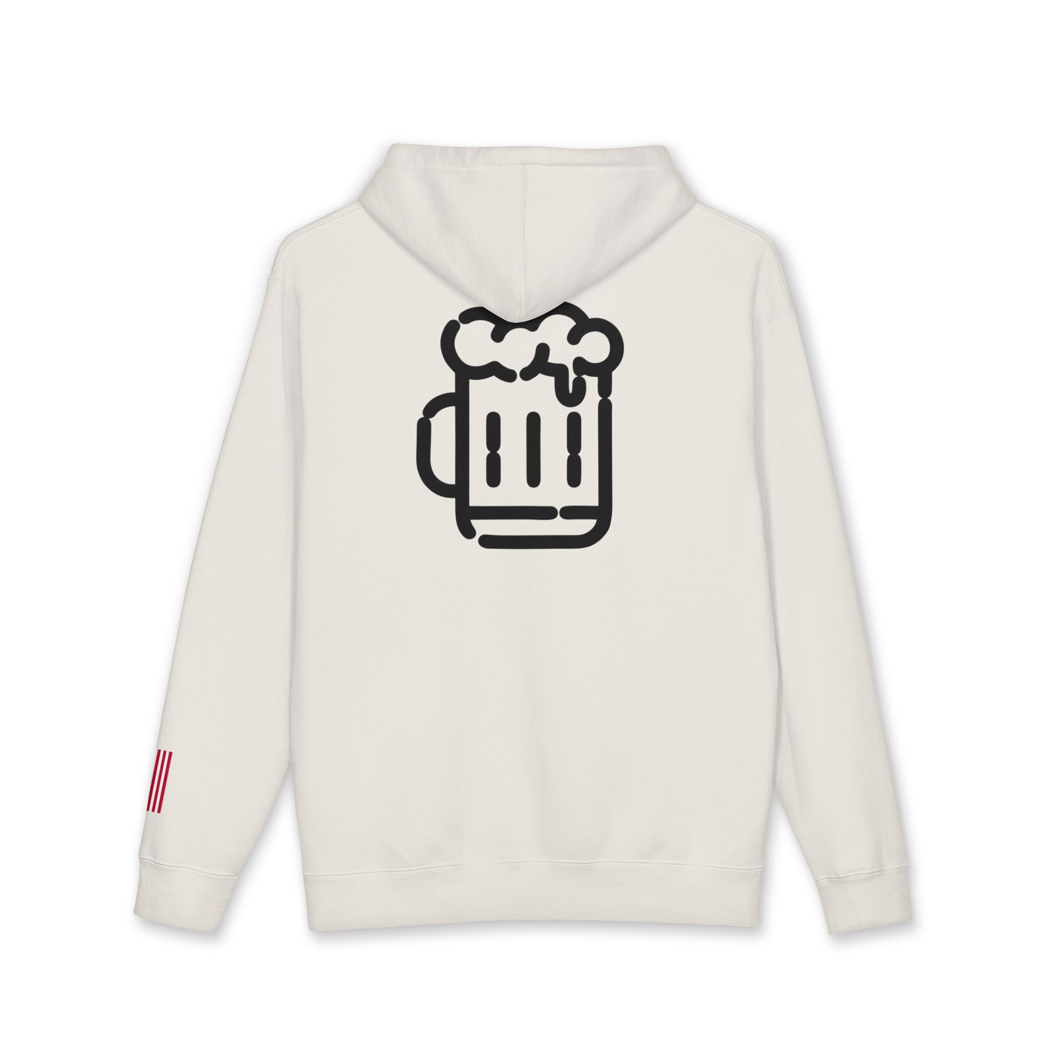 All American Vintage Classic Beer Mug Hoodie - Business In The Font, Party In The Back!