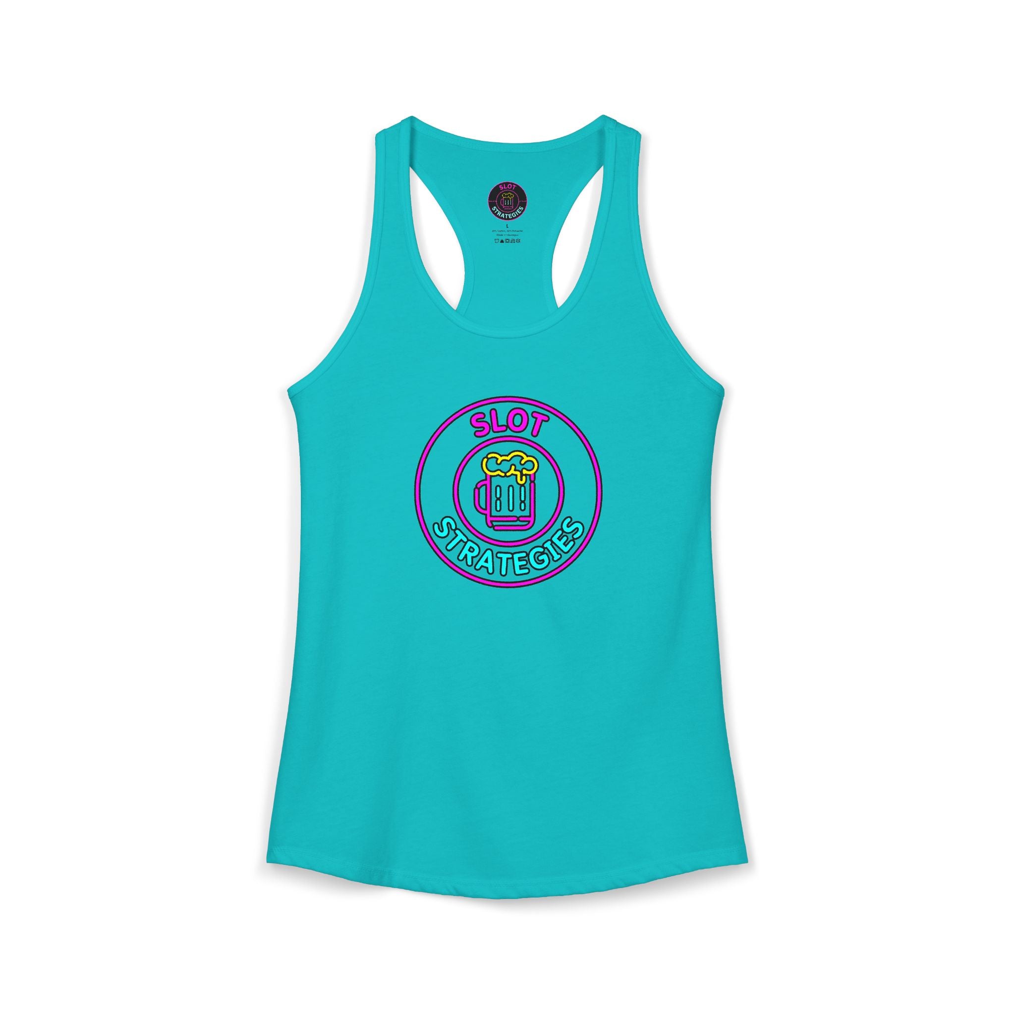 Women's Racerback Tank - Slot Strategies Classic Logo