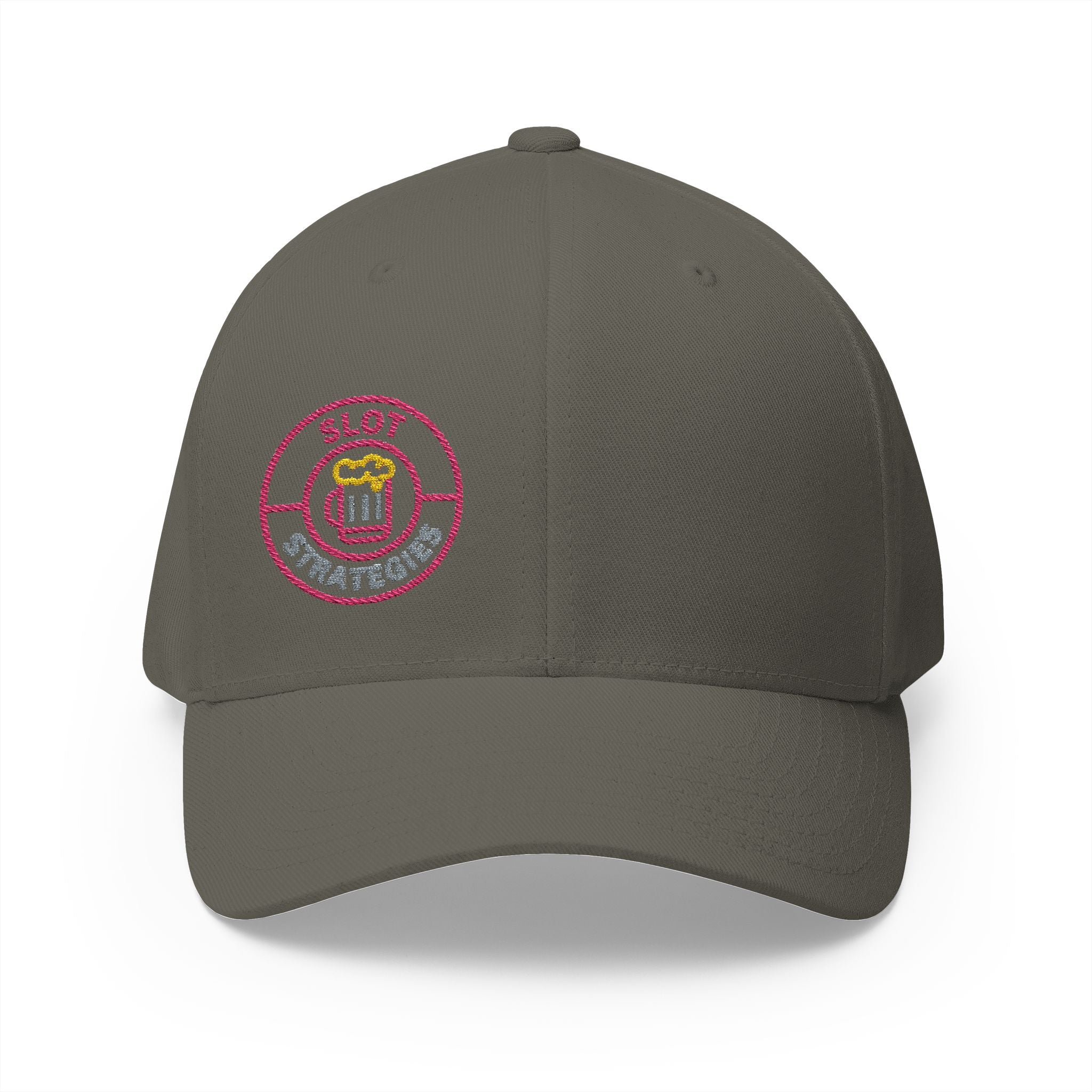 Slot Strategies (Side Eye) Lucky All American FlexFit Ball Cap - (Embroidered)