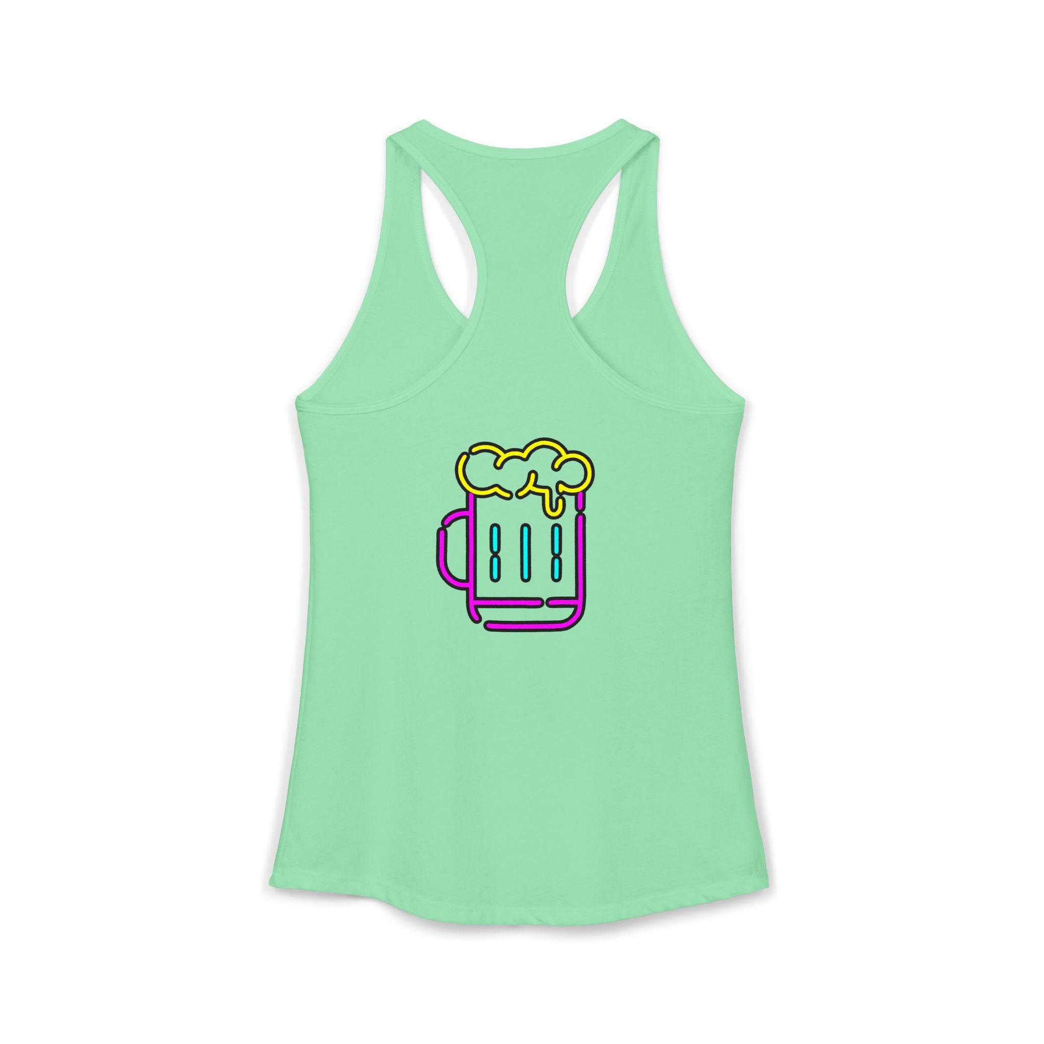 Women's Racerback Tank - Business In The Front, Party In The Back!