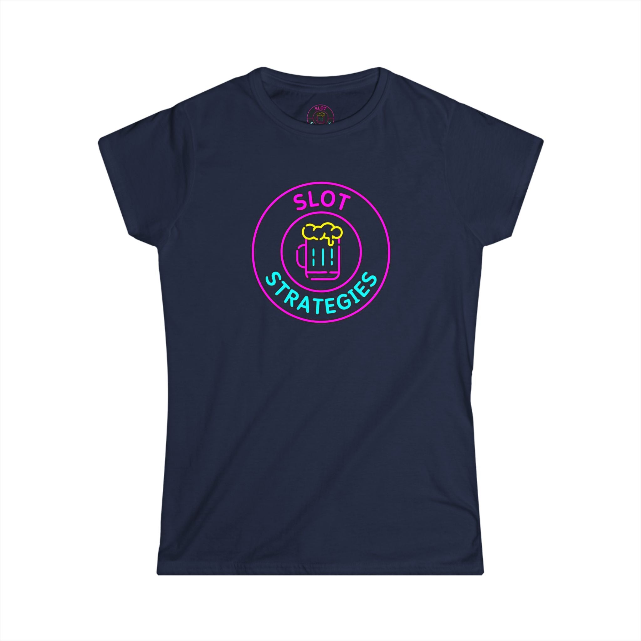 Womens Classic Cut Slot Strategies Tee